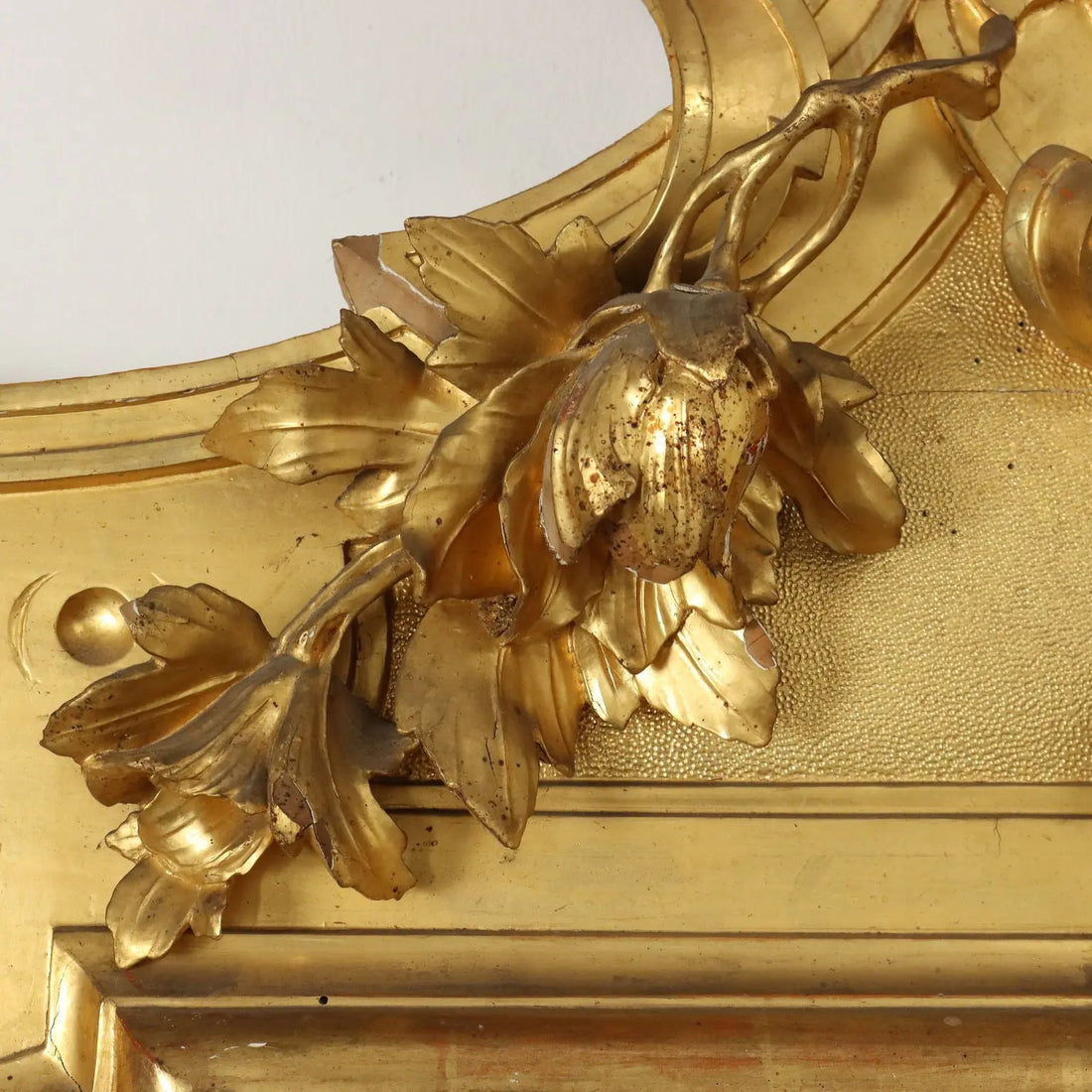 Large Gilt Umbertine Mirror 19th Century