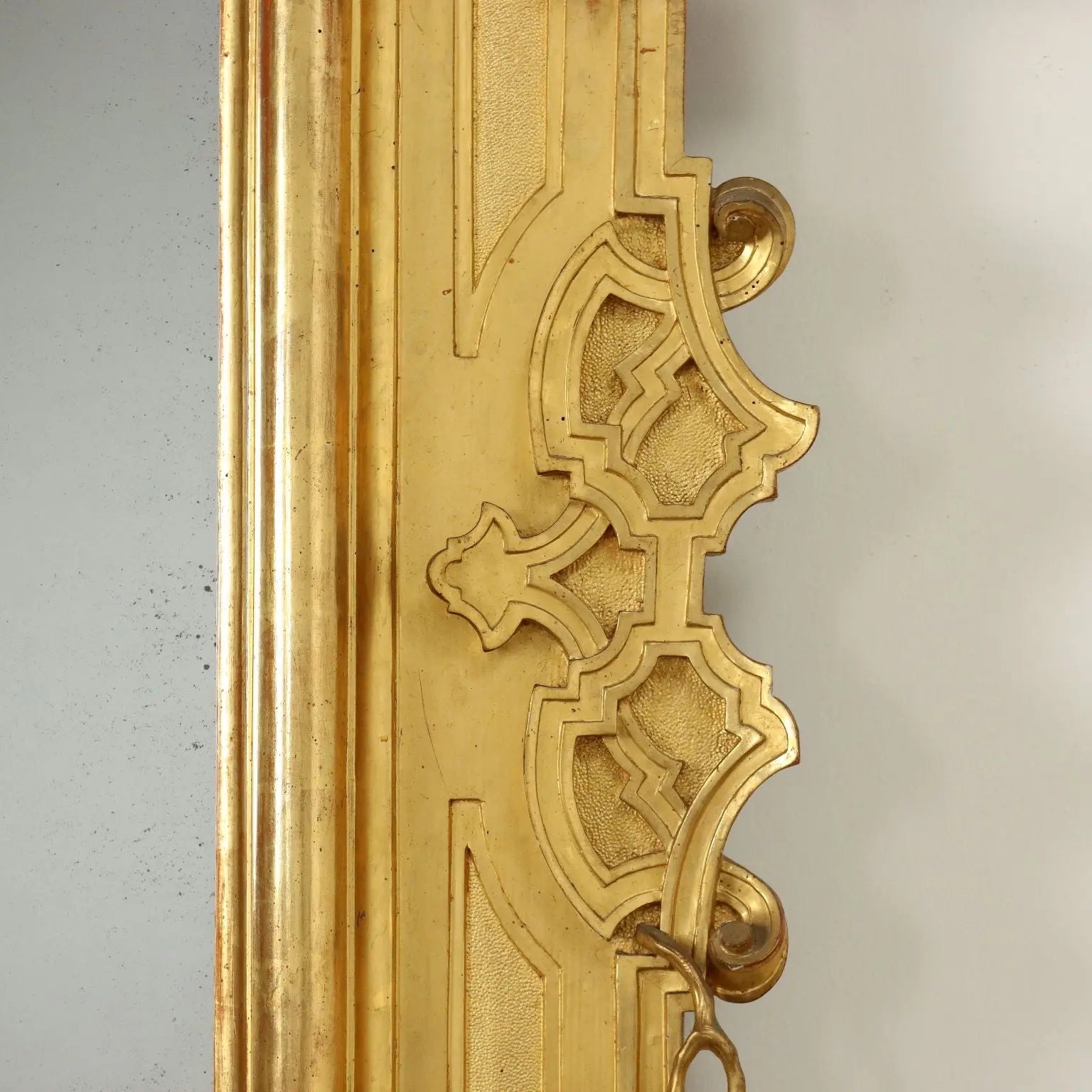 Large Gilt Umbertine Mirror 19th Century