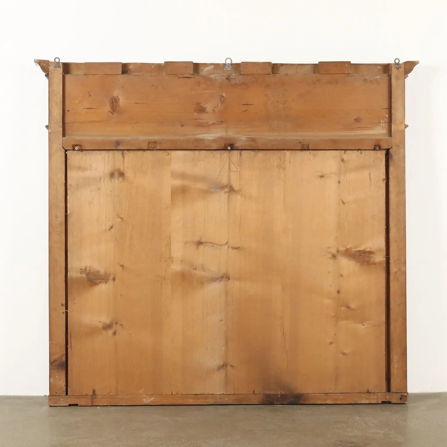 Antique Empire Chimney Mahogany Frame Bronze Italy XIX Century - Italy, Early XIX Century | Antiques | Mirrors & Frames