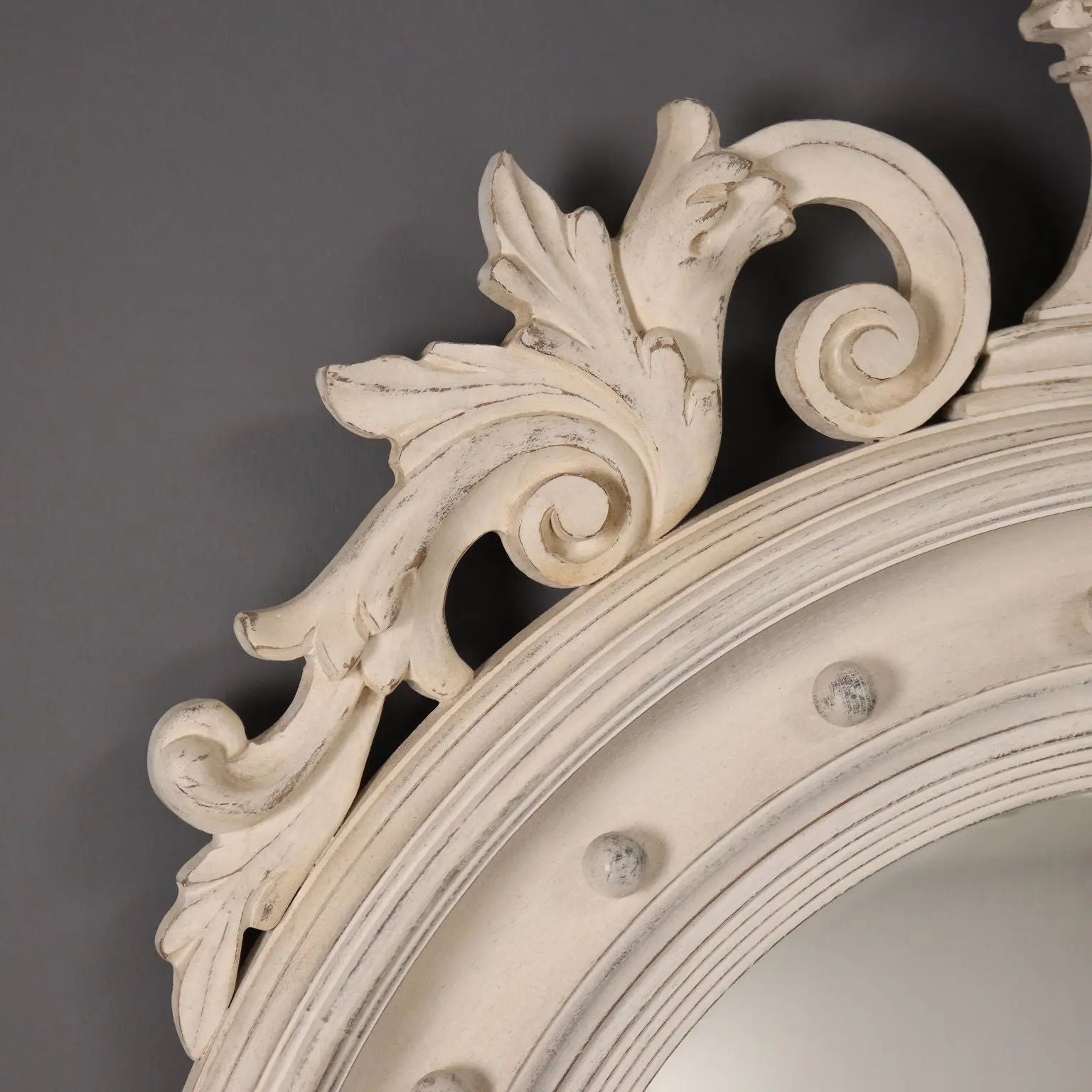 Antique Mirror Regency Style Lacquered Wood Glass XX Century - England, Early XX Century | Antiques | Mirrors & Frames
