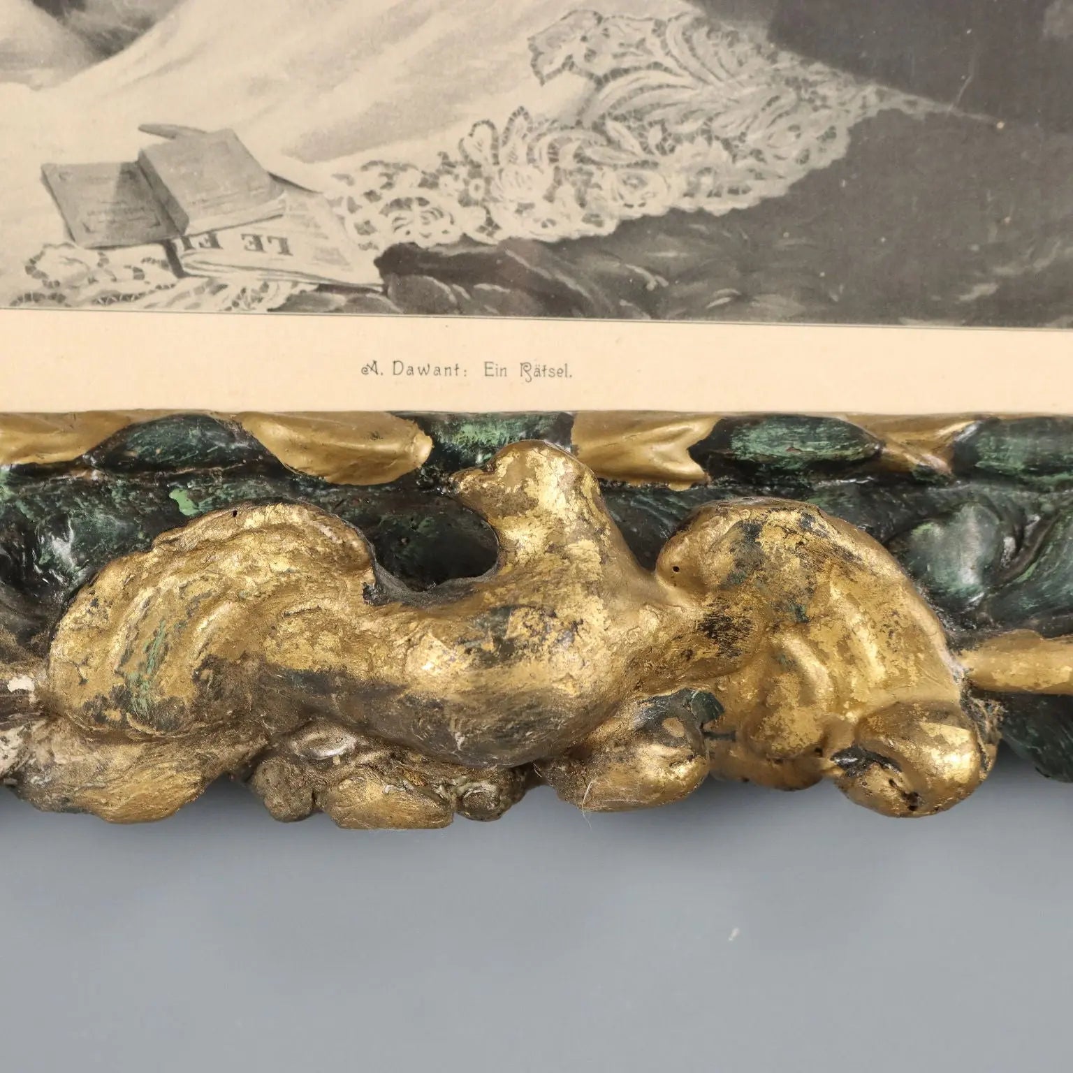 Gilded Baroque Frame Veneto 18th Century