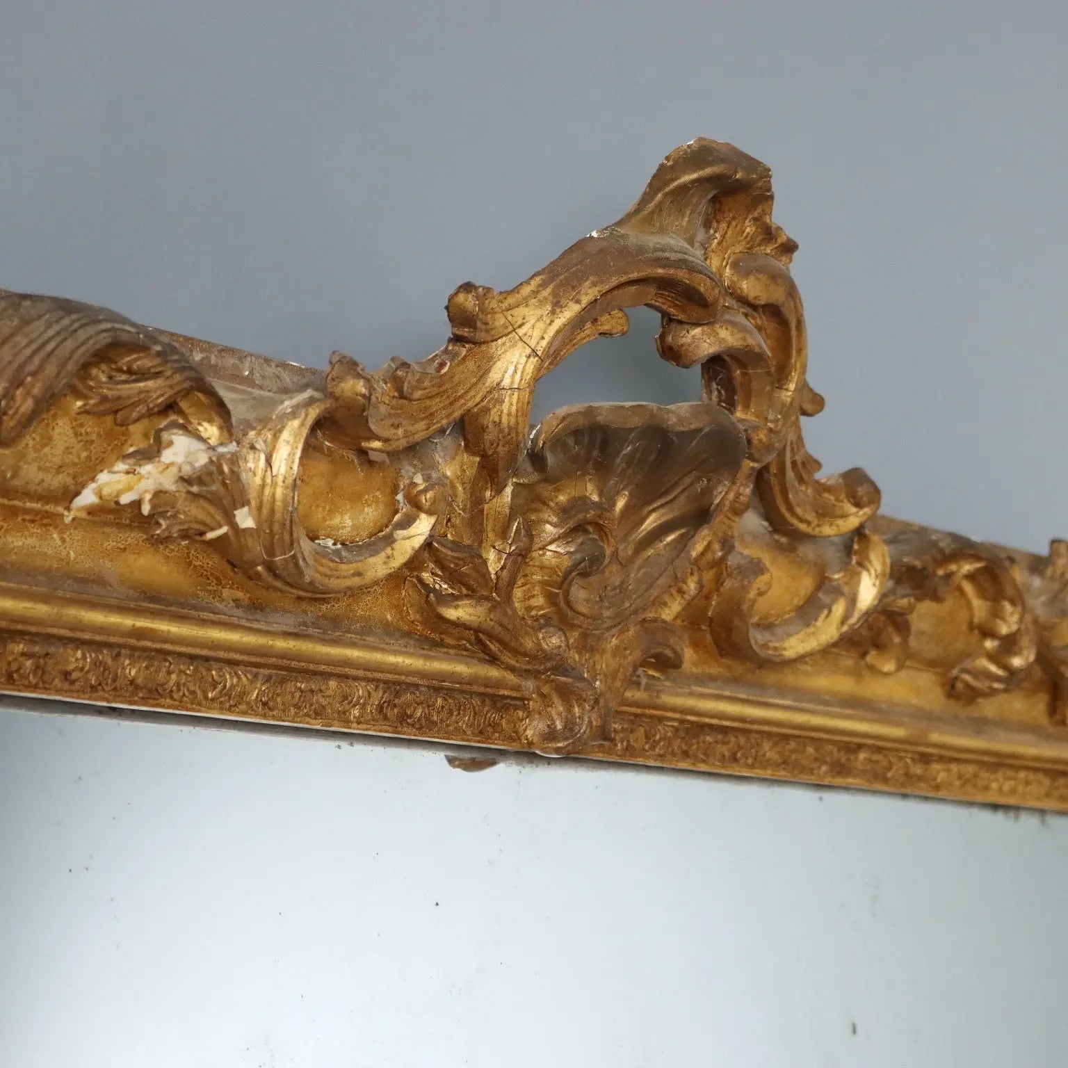 Antique Mirror Gilded Carved Wood France XIX Century - France, Late XIX Century | Antiques | Mirrors & Frames