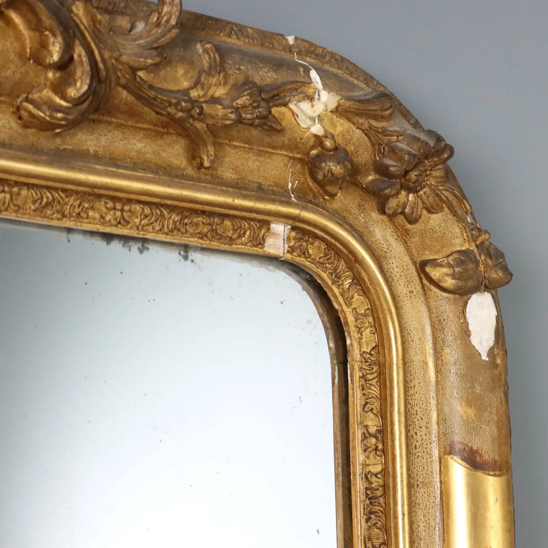 Antique Mirror Gilded Carved Wood France XIX Century - France, Late XIX Century | Antiques | Mirrors & Frames