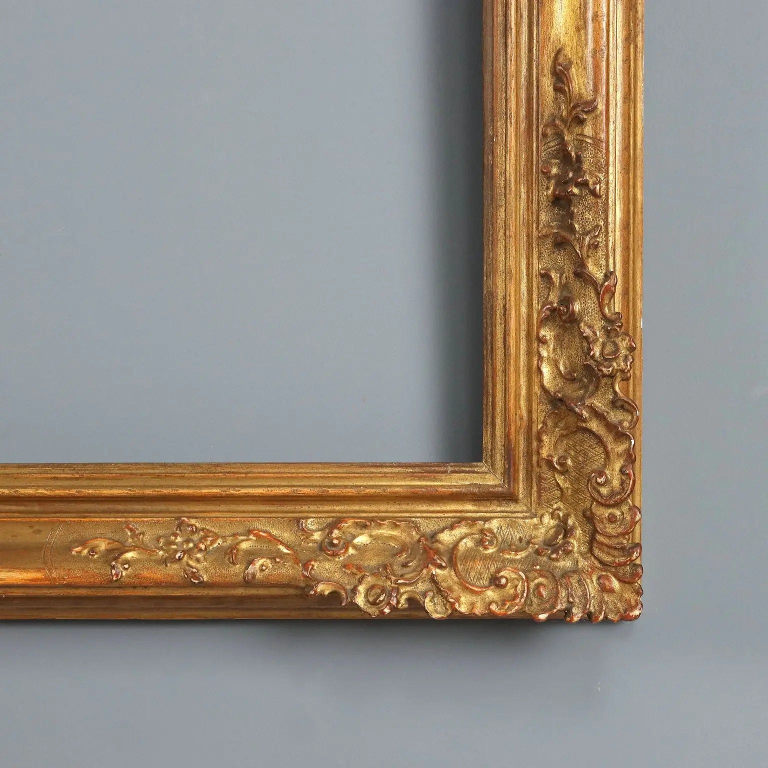 Antique Mirror Gilded Carved Wood Italy XX Century - Italy, XX Century | Antiques | Mirrors & Frames