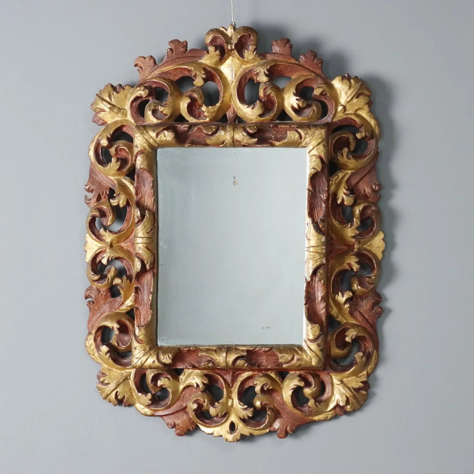 Antique Baroque Frame Carved Wood Italy XVII Century - Italy, XVII Century | Antiques | Mirrors & Frames