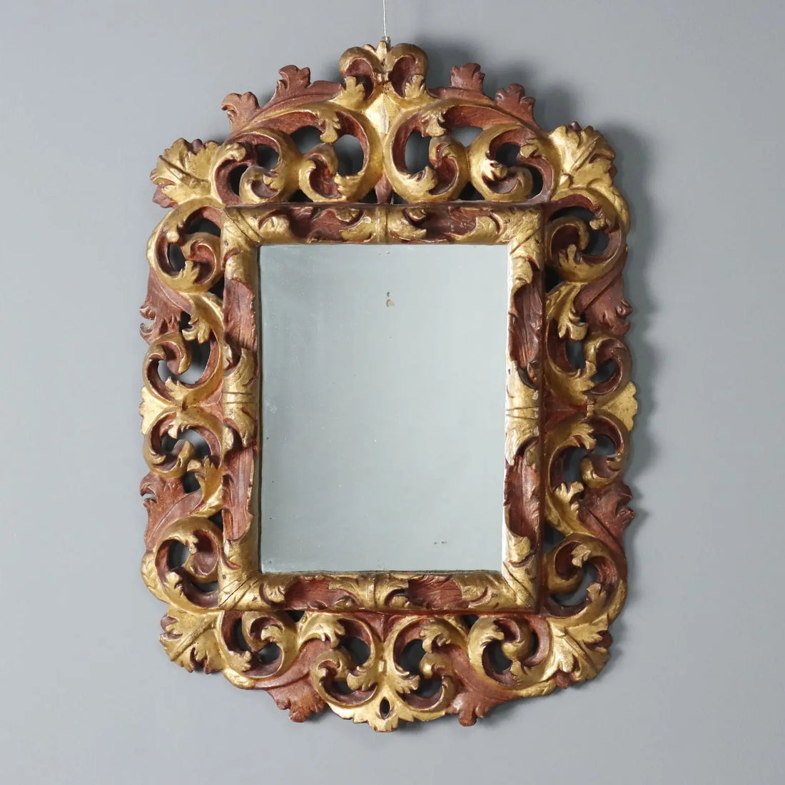 Antique Baroque Frame Carved Wood Italy XVII Century - Italy, XVII Century | Antiques | Mirrors & Frames