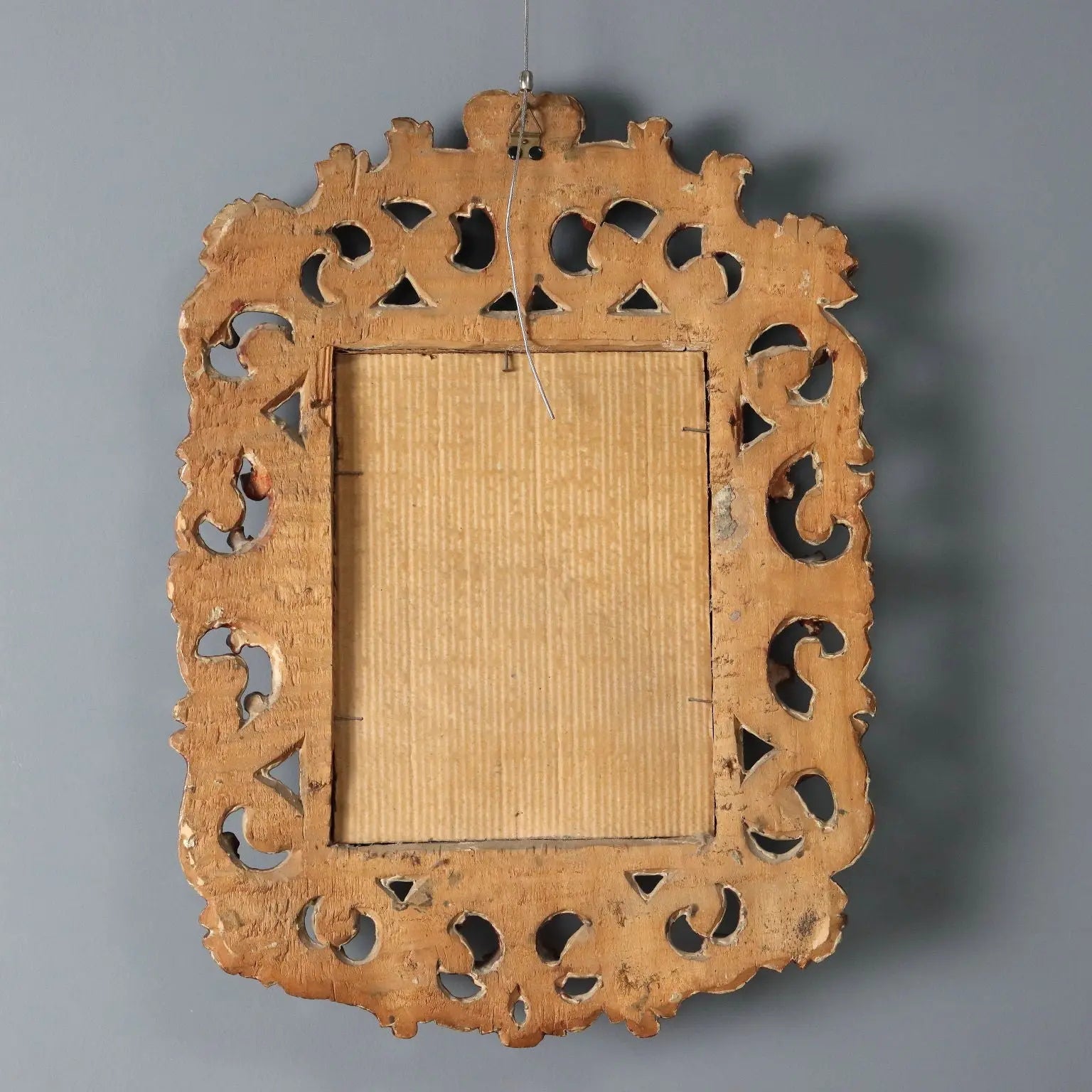 Antique Baroque Frame Carved Wood Italy XVII Century - Italy, XVII Century | Antiques | Mirrors & Frames