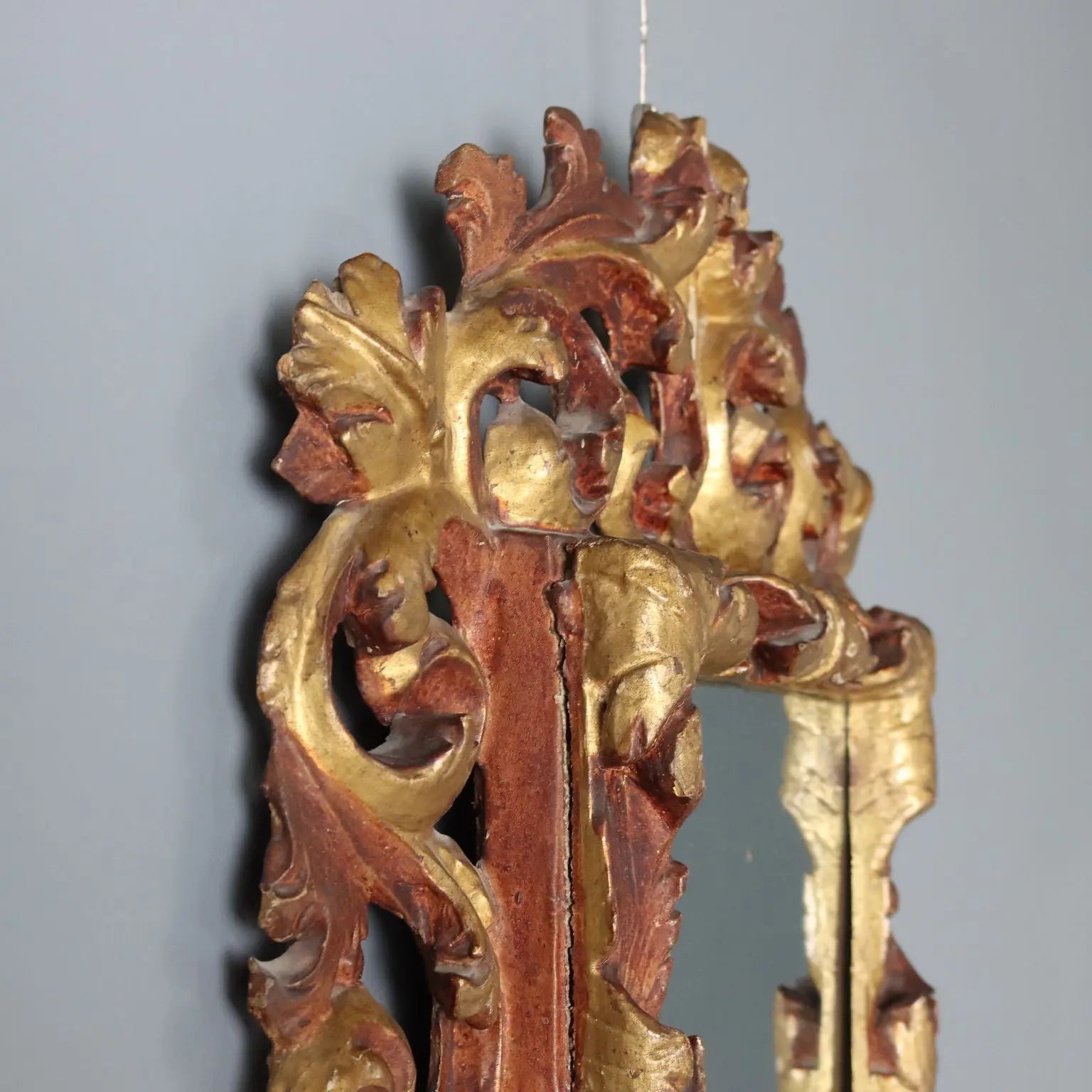 Antique Baroque Frame Carved Wood Italy XVII Century - Italy, XVII Century | Antiques | Mirrors & Frames