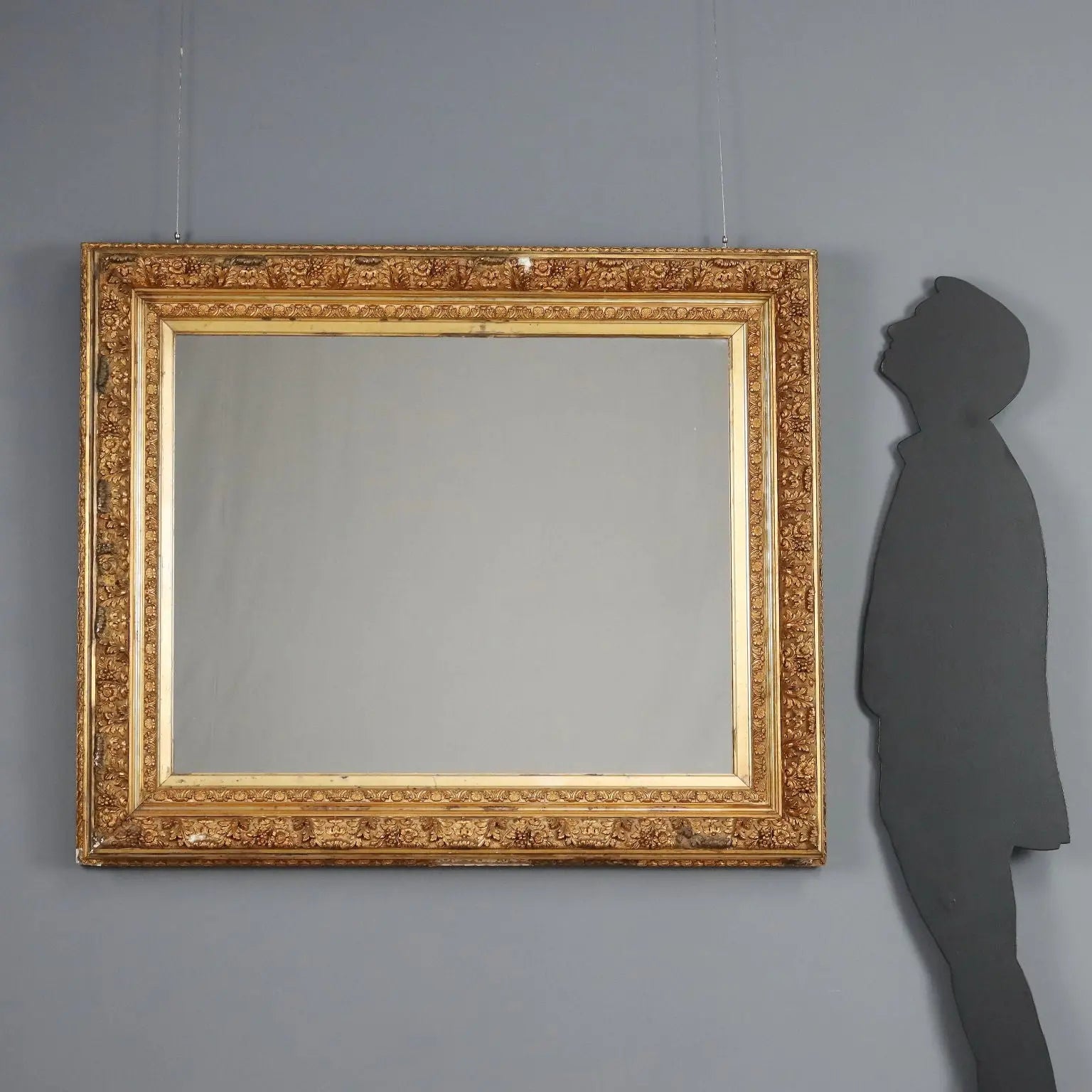 Antique Mirror Carved Gilded Wood Italy XIX Century - Italy, Late XIX Century | Antiques | Mirrors & Frames