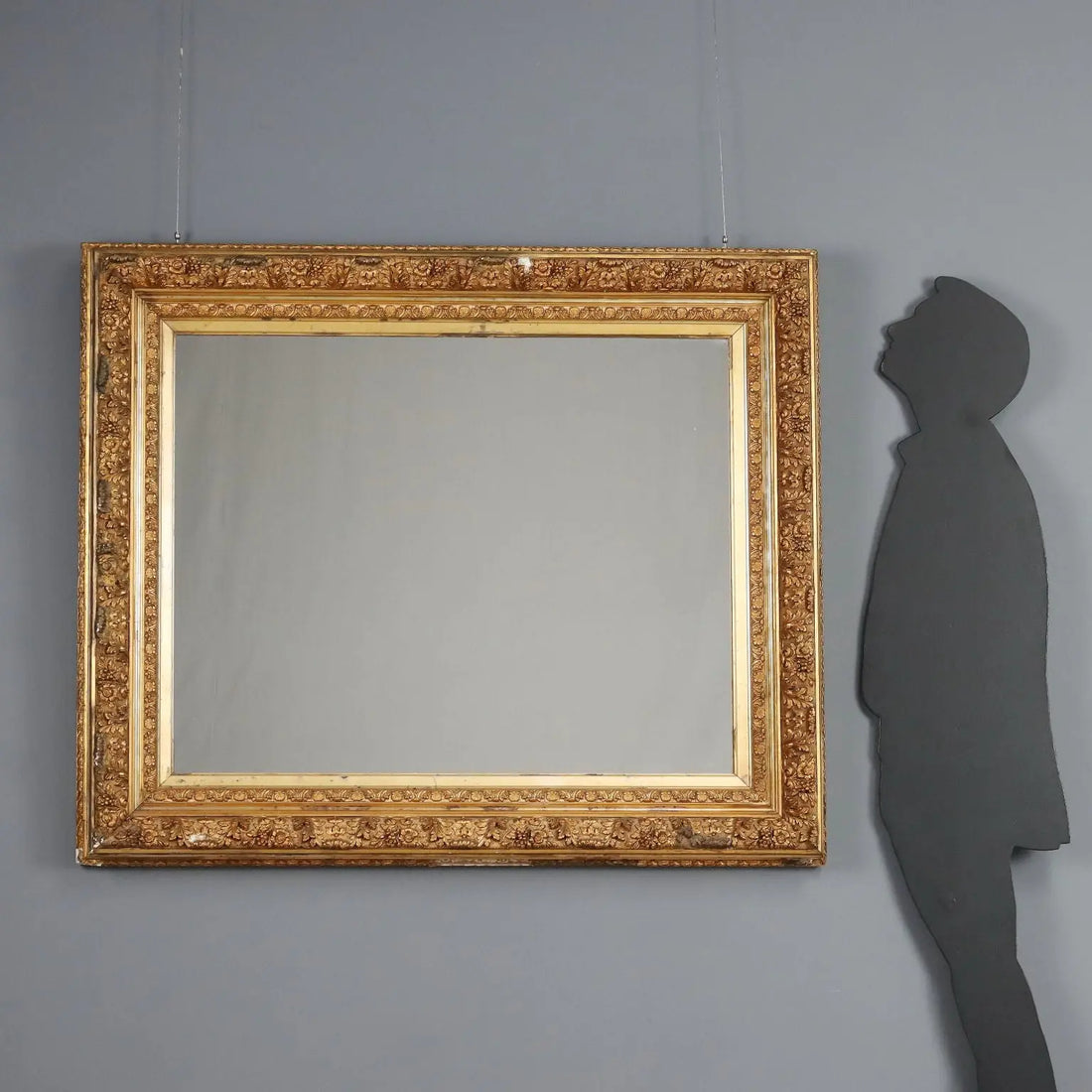 Antique Mirror Carved Gilded Wood Italy XIX Century - Italy, Late XIX Century | Antiques | Mirrors & Frames