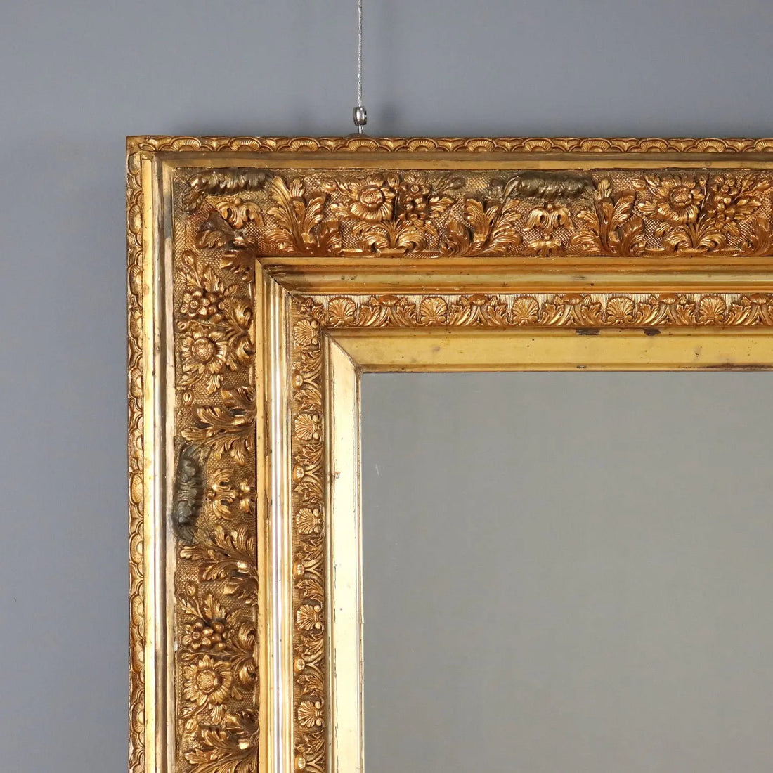 Antique Mirror Carved Gilded Wood Italy XIX Century - Italy, Late XIX Century | Antiques | Mirrors & Frames