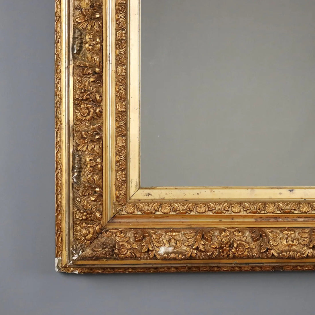 Antique Mirror Carved Gilded Wood Italy XIX Century - Italy, Late XIX Century | Antiques | Mirrors & Frames