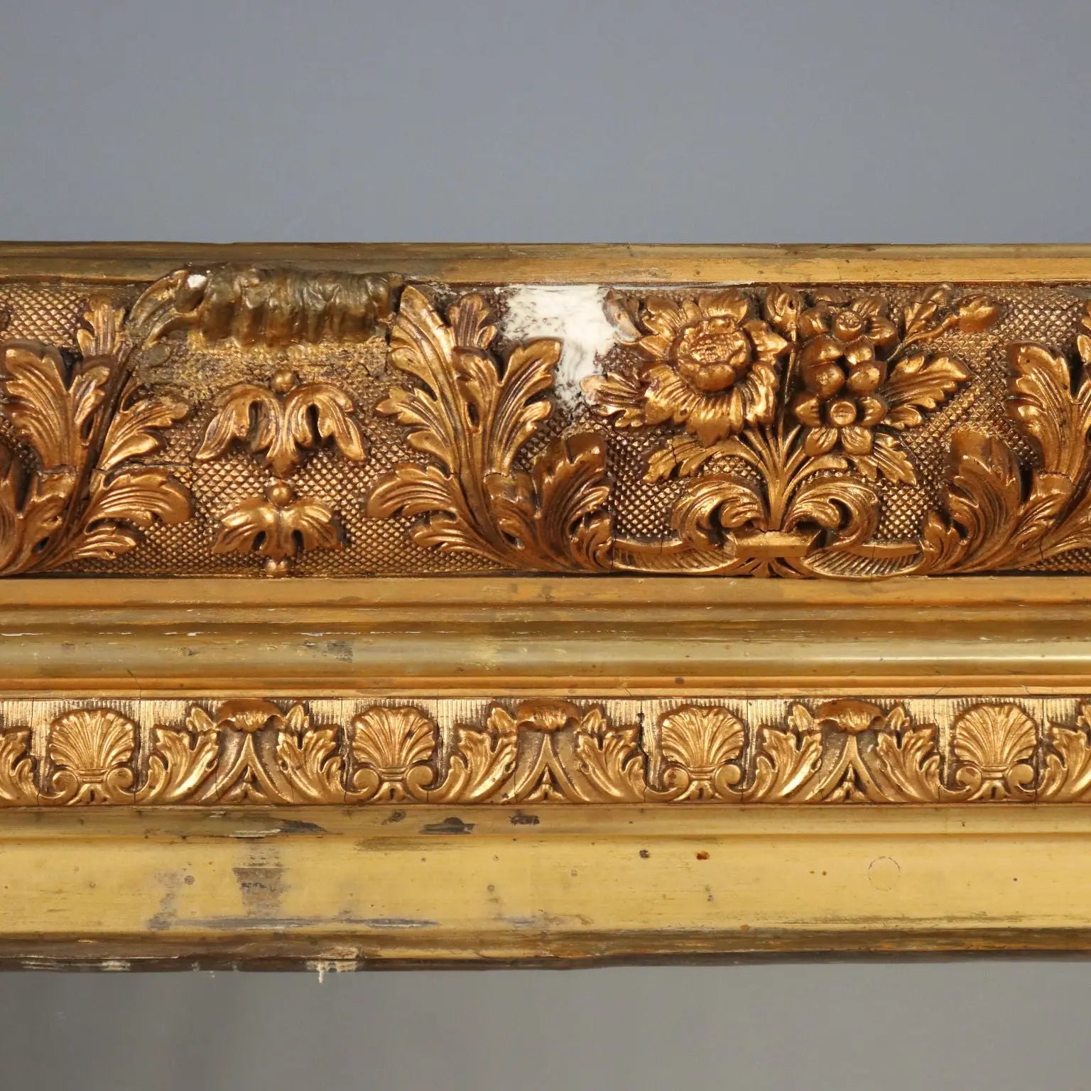 Antique Mirror Carved Gilded Wood Italy XIX Century - Italy, Late XIX Century | Antiques | Mirrors & Frames