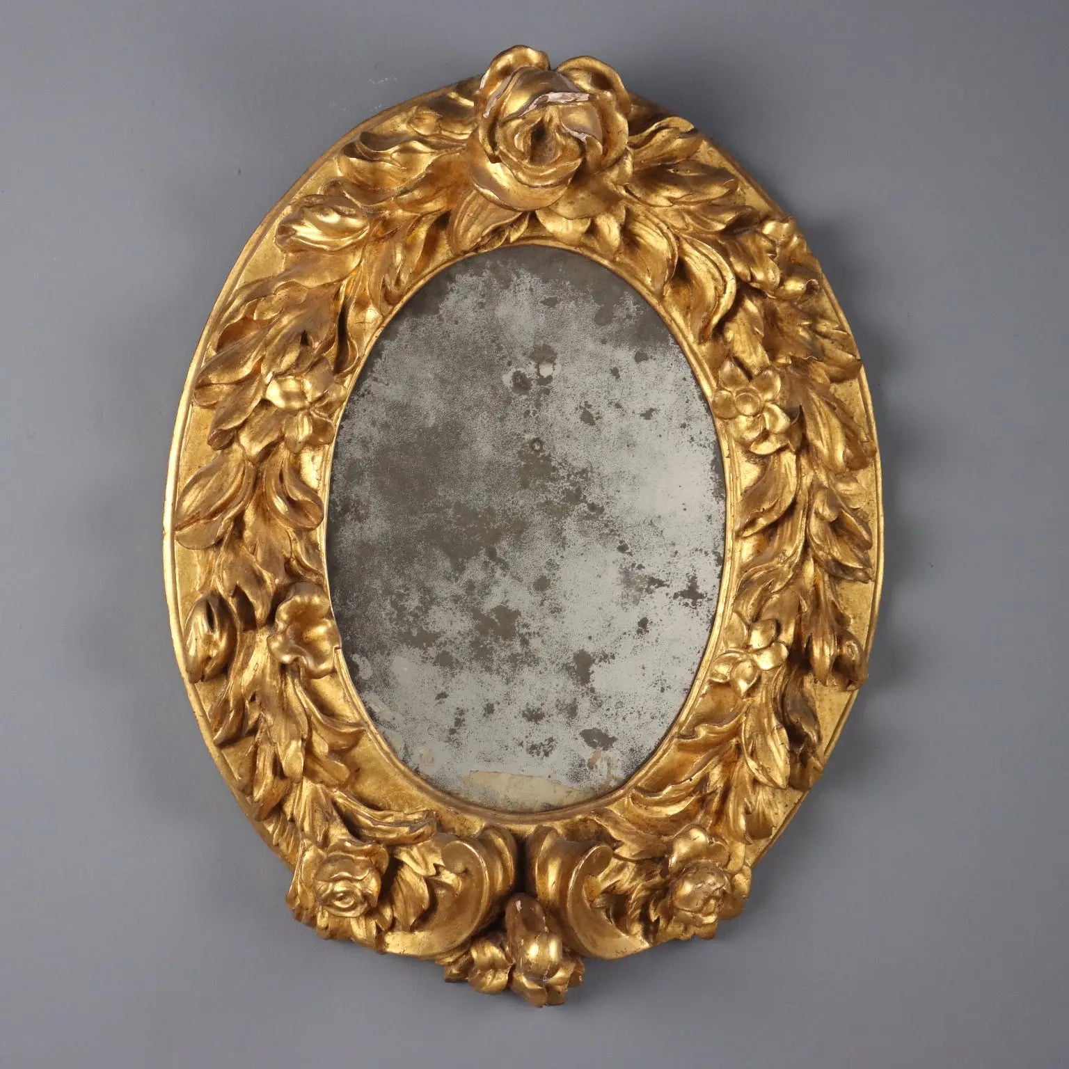 Antique Baroque Mirror Carved Fir Italy XVIII Century - Italy, Early XVIII Century | Antiques | Mirrors & Frames