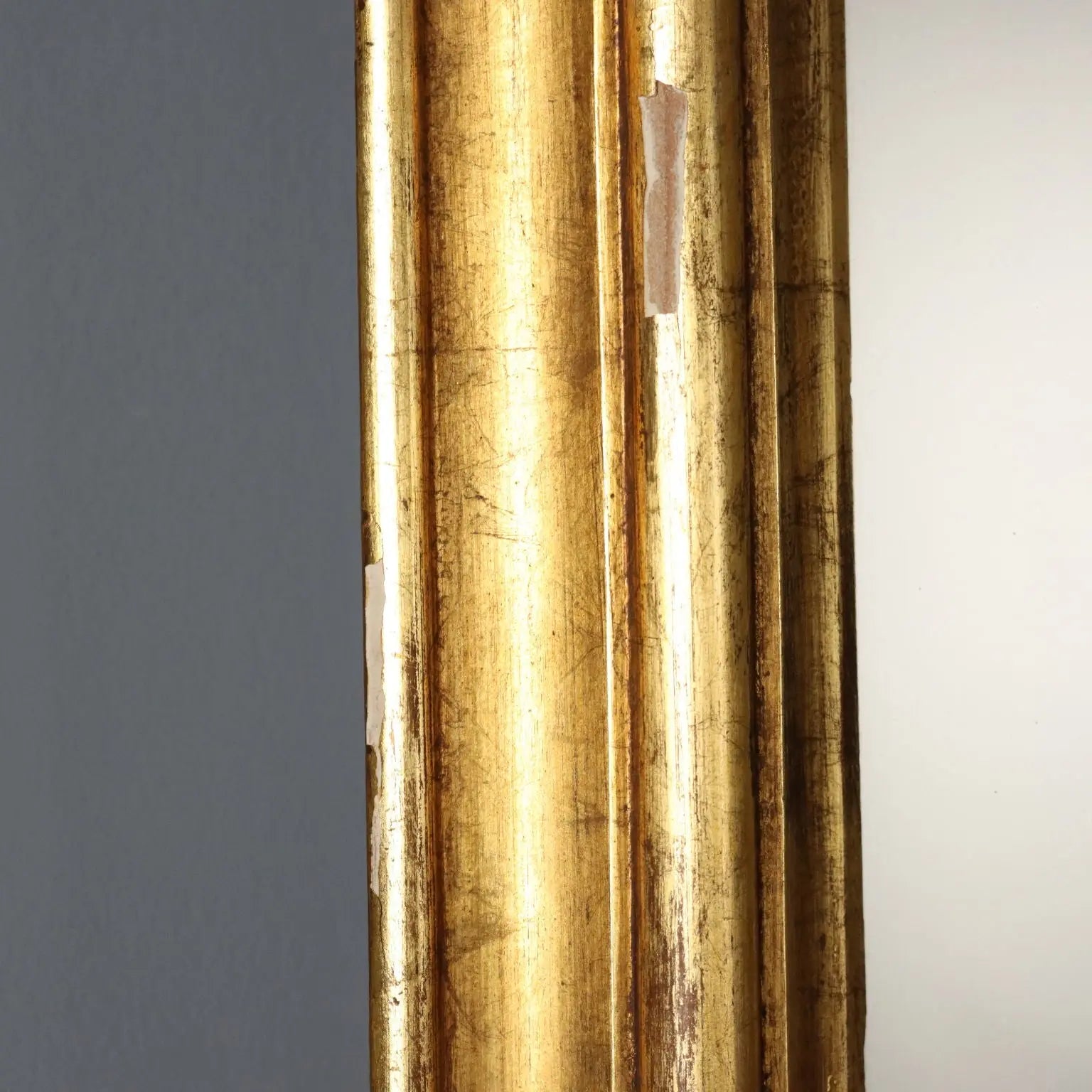 Antique Gilded Mirror Carved Wood Italy XX Century - Italy, Mid XX Century | Antiques | Mirrors & Frames