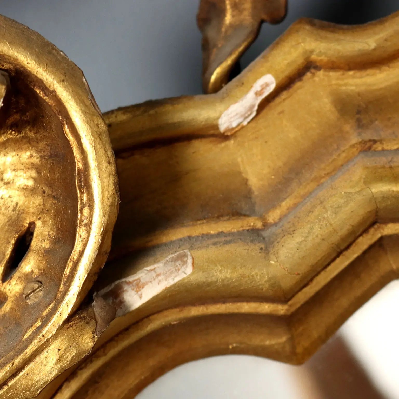 Antique Gilded Mirror Carved Wood Italy XX Century - Italy, Mid XX Century | Antiques | Mirrors & Frames