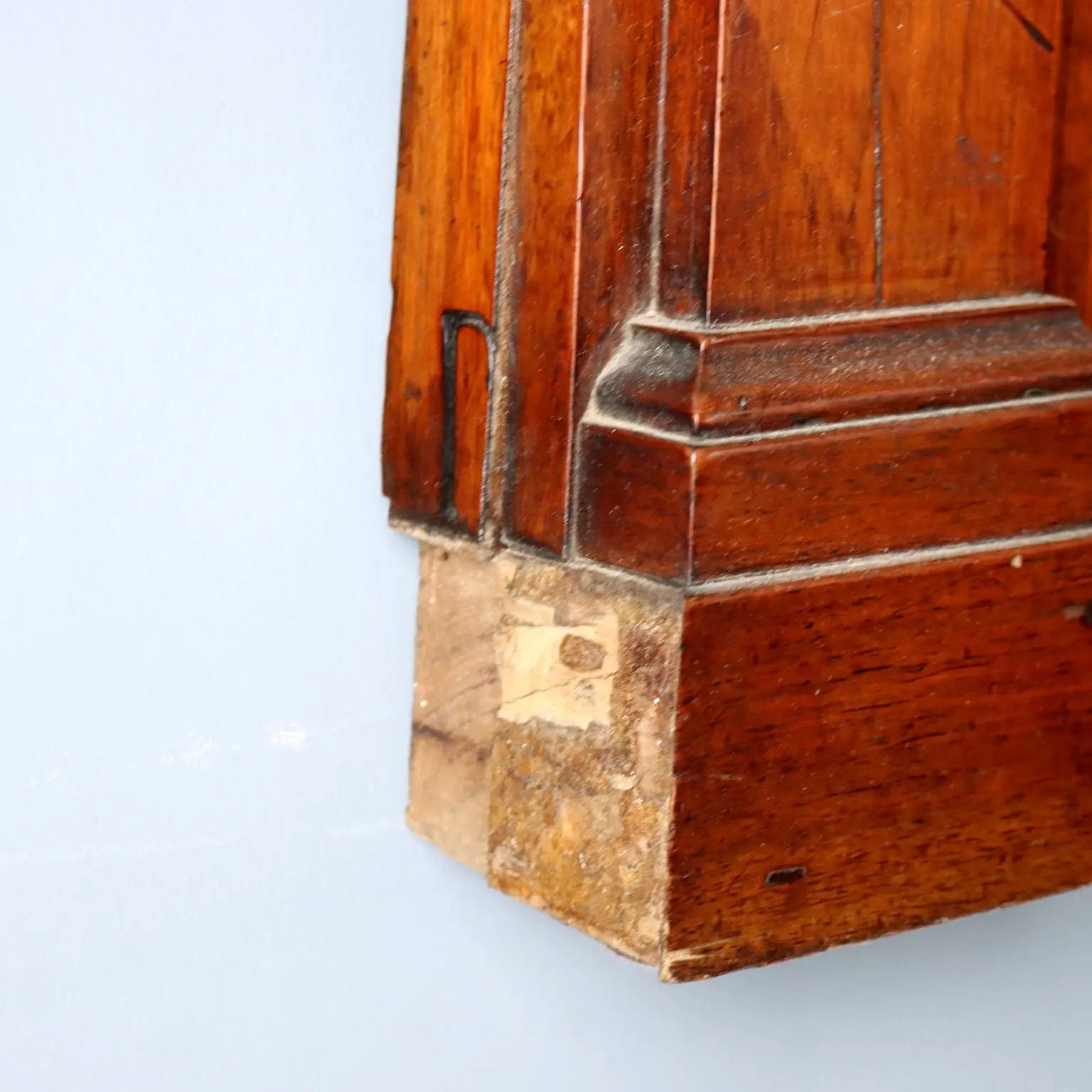 Antique Empire Fireplace Walnut Glass Decorations XIX Century - Italy, Mid XIX Century | Antiques | Mirrors & Frames