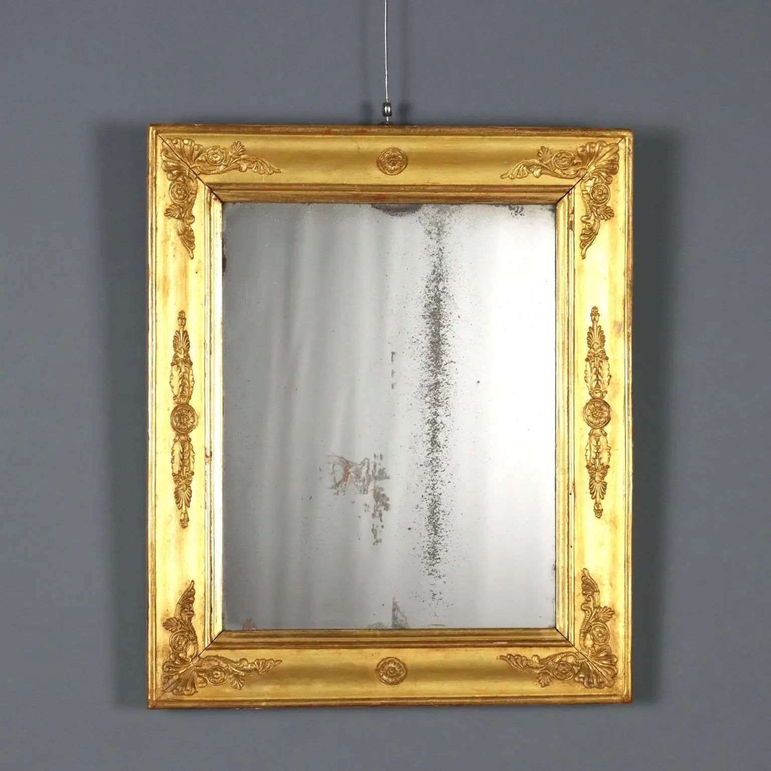 Antique Mirror Gilded Wood Neoclassical Style XIX Century - Italy, Early XIX Century | Antiques | Mirrors & Frames