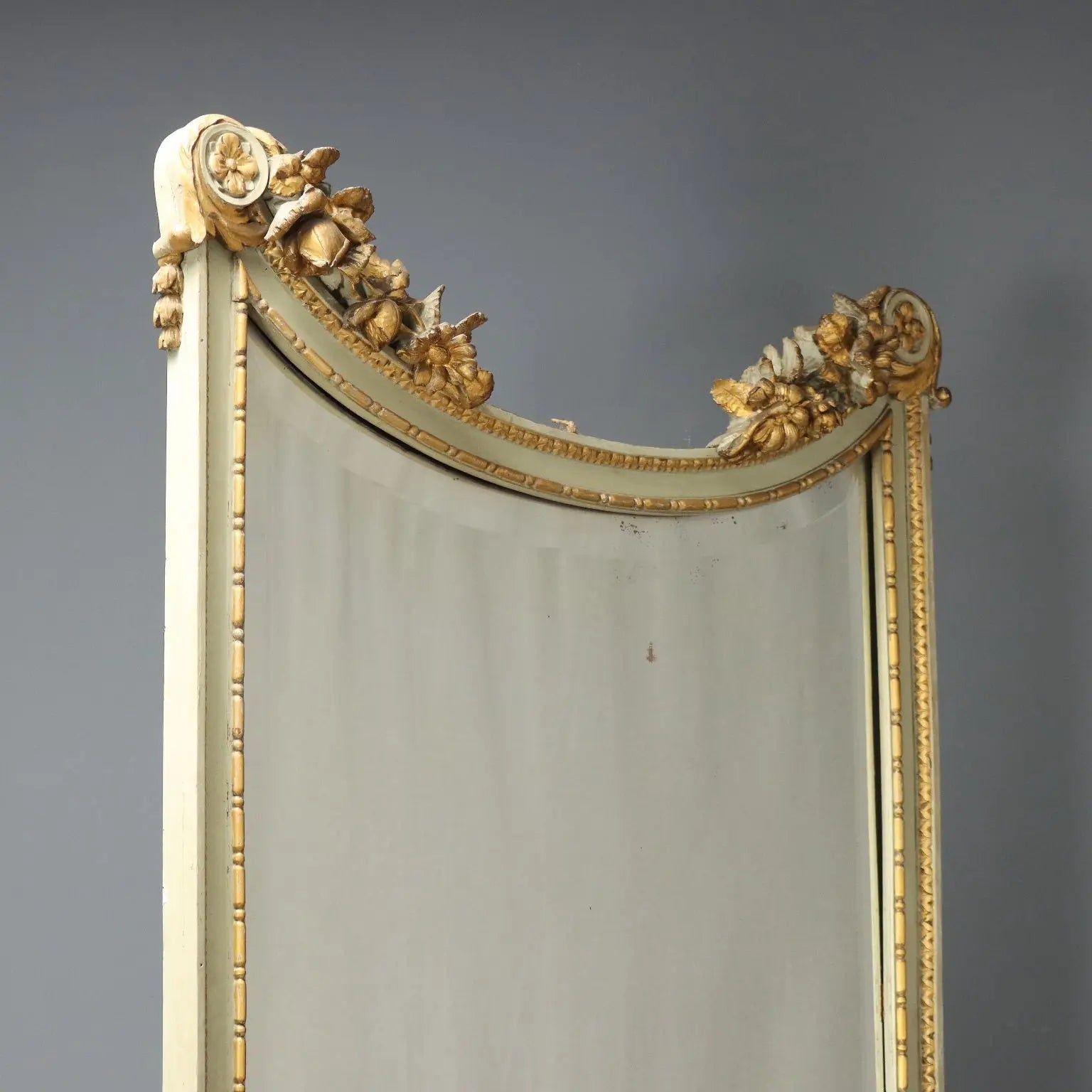 Antique Mirror Neoclassical Style Lacquered Wood XIX Century - Italy, Late XIX Century | Antiques | Mirrors & Frames
