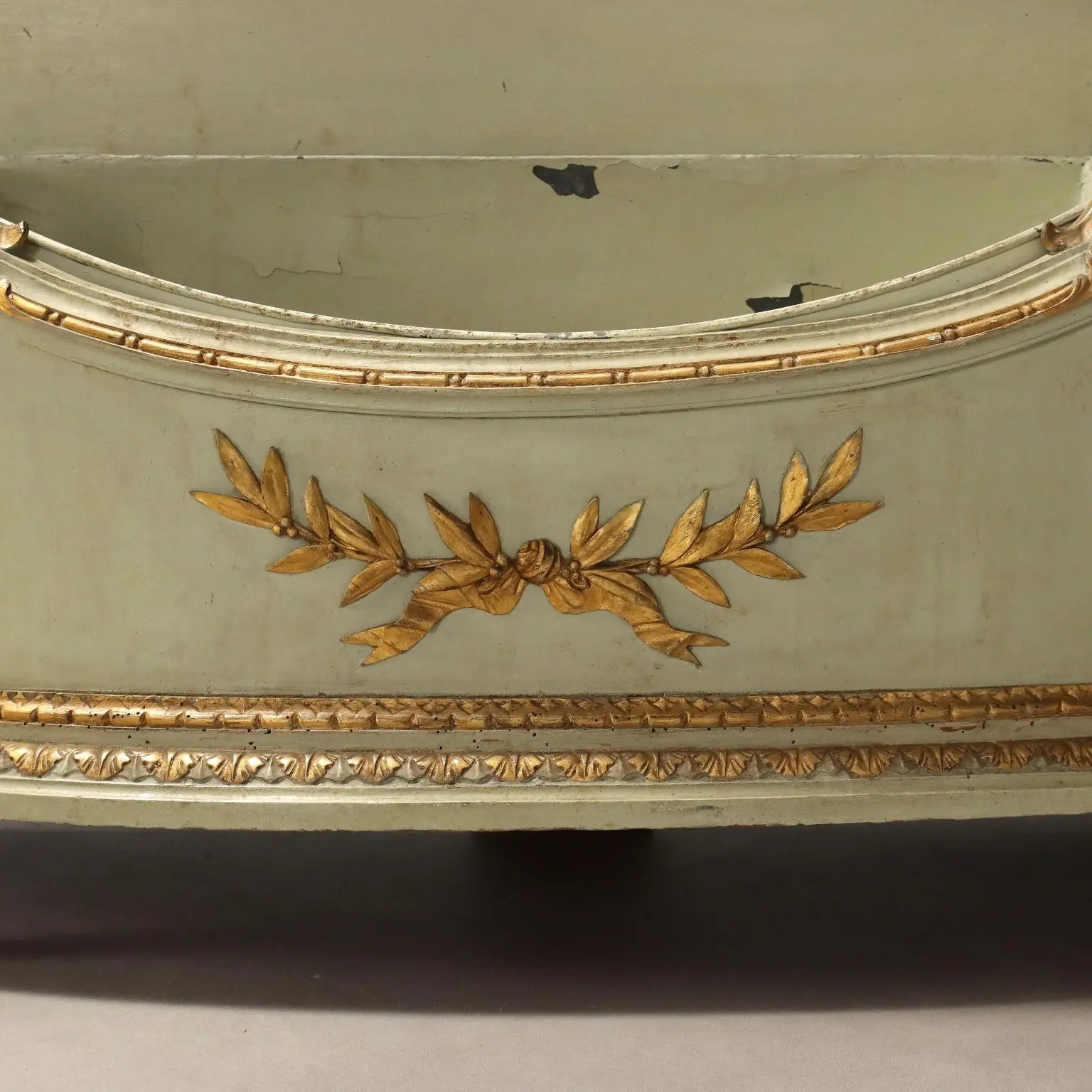 Antique Mirror Neoclassical Style Lacquered Wood XIX Century - Italy, Late XIX Century | Antiques | Mirrors & Frames