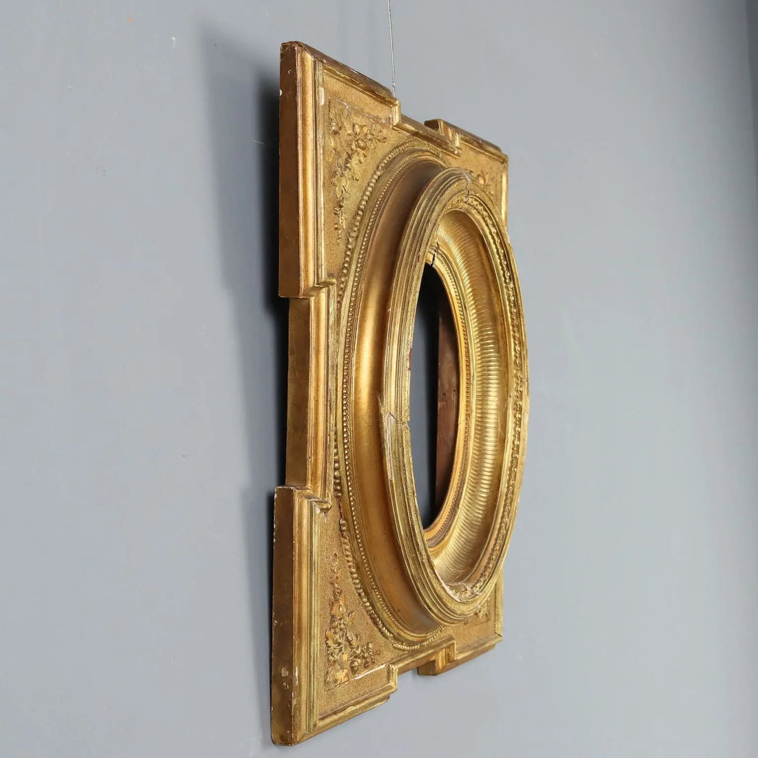 Antique Frame Gilded Carved Fir Italy Early XIX Century - Italy, Early XIX Century | Antiques | Mirrors & Frames