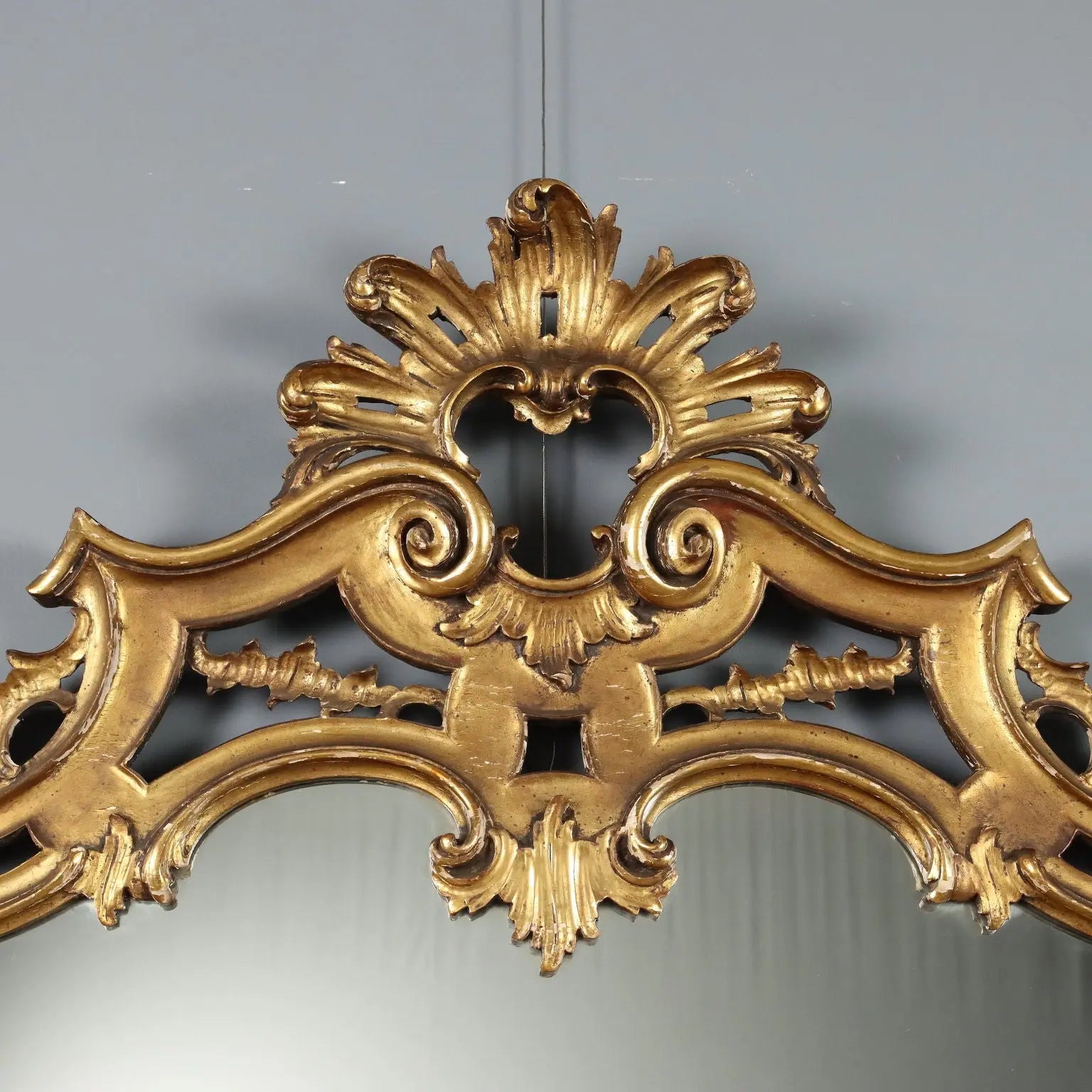 Antique Mirror Carved Gilded Wood Italy Early XX Century - Italy, Early XX Century | Antiques | Mirrors & Frames