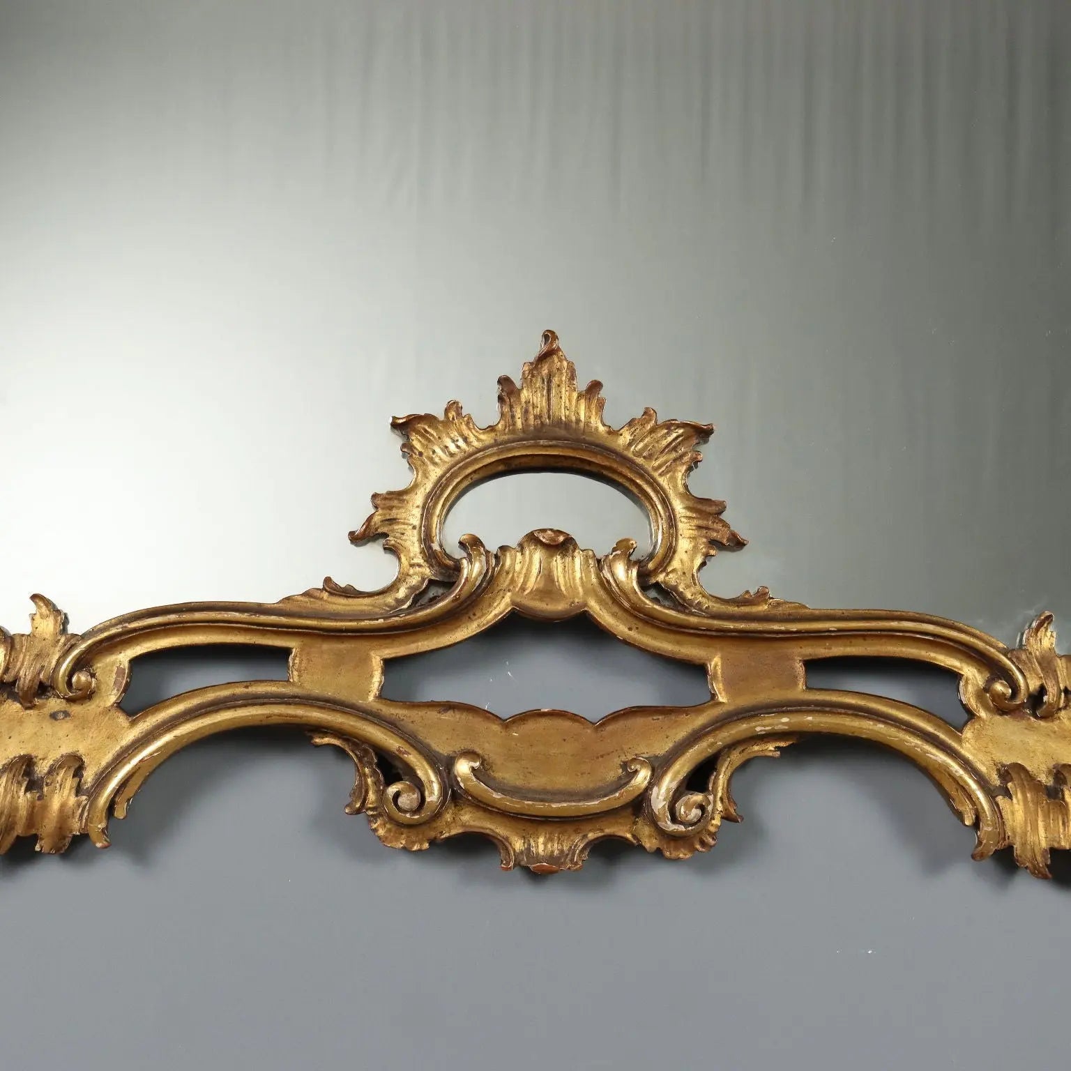 Antique Mirror Carved Gilded Wood Italy Early XX Century - Italy, Early XX Century | Antiques | Mirrors & Frames