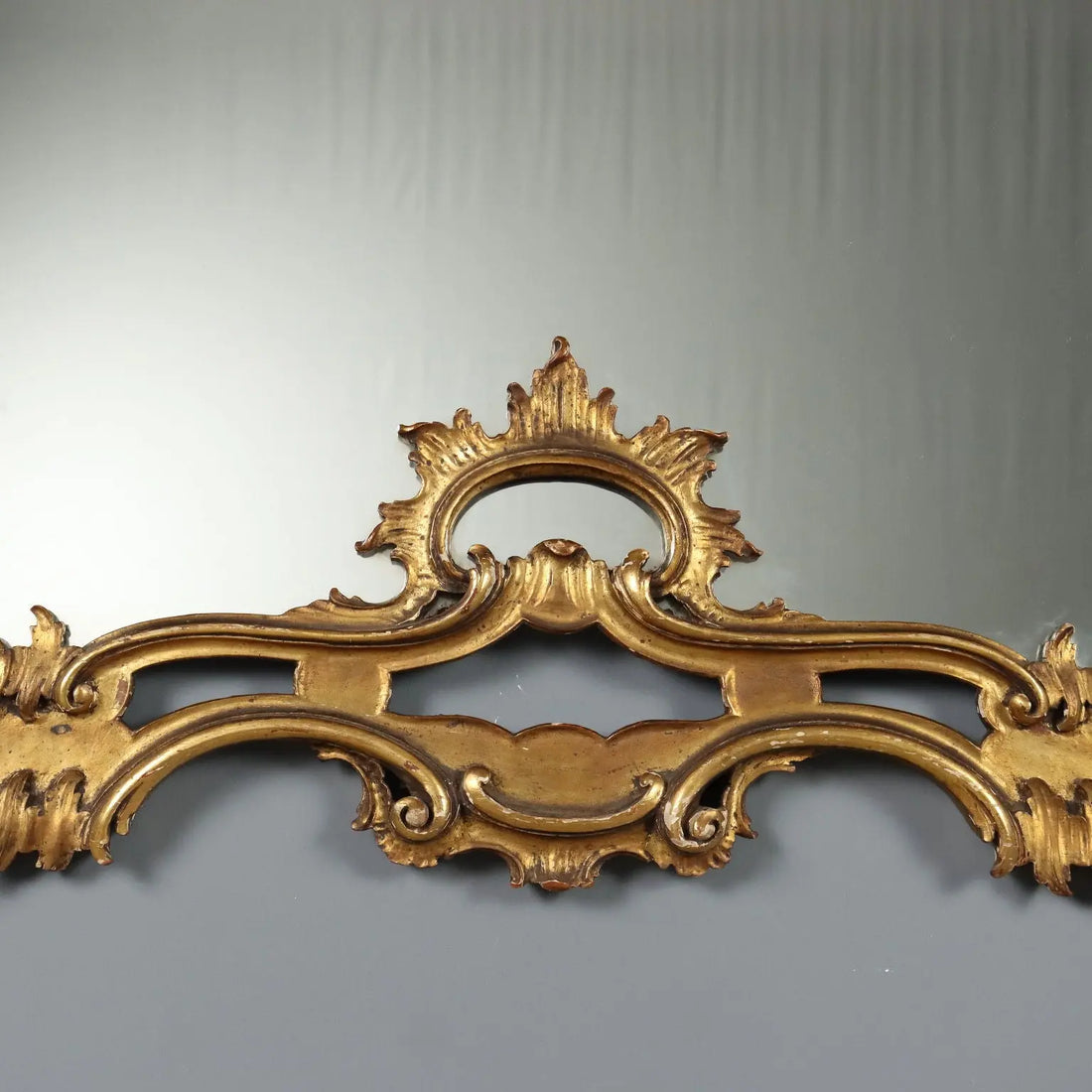 Antique Mirror Carved Gilded Wood Italy Early XX Century - Italy, Early XX Century | Antiques | Mirrors & Frames