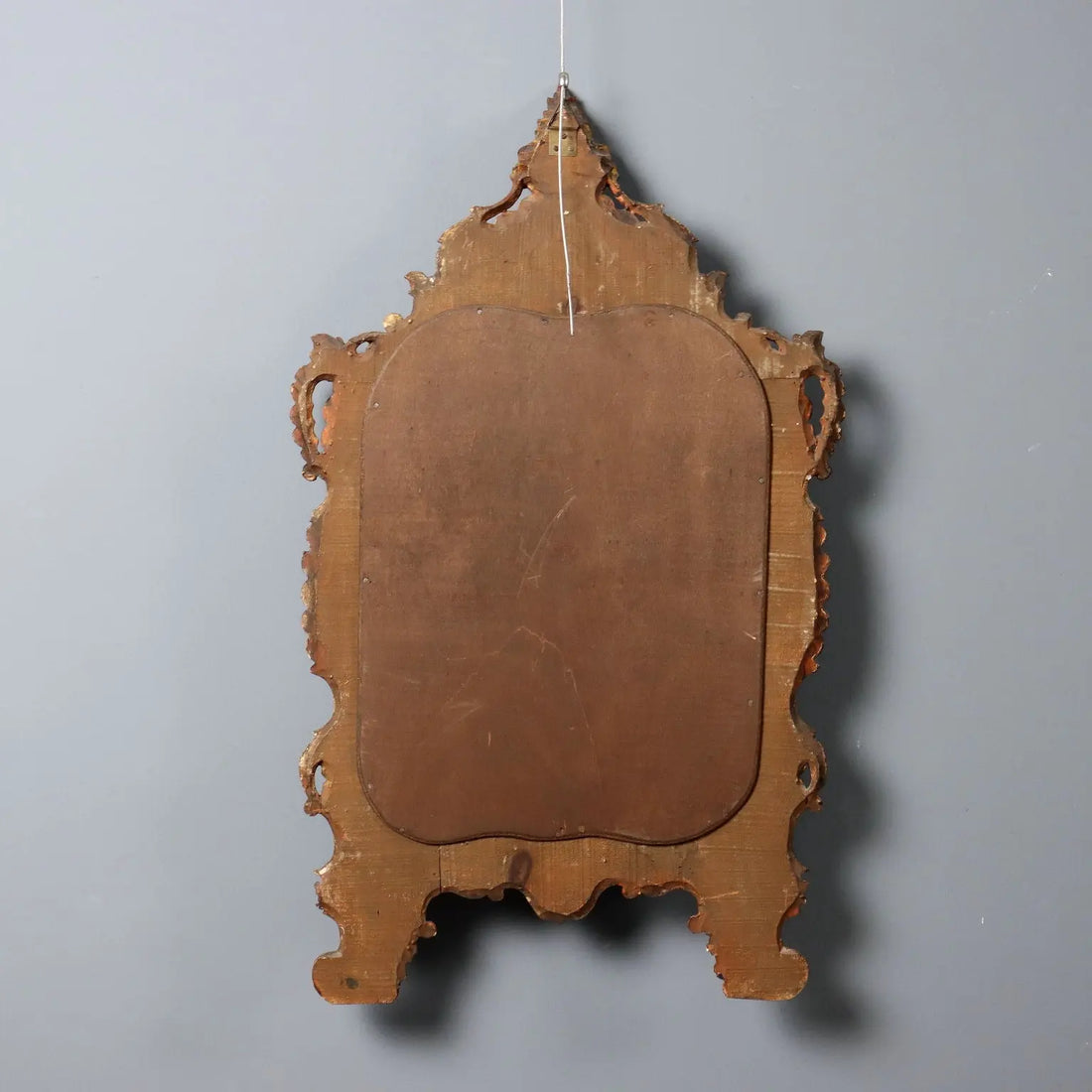 Venetian Lacquered Wood Mirror Late 19th Century