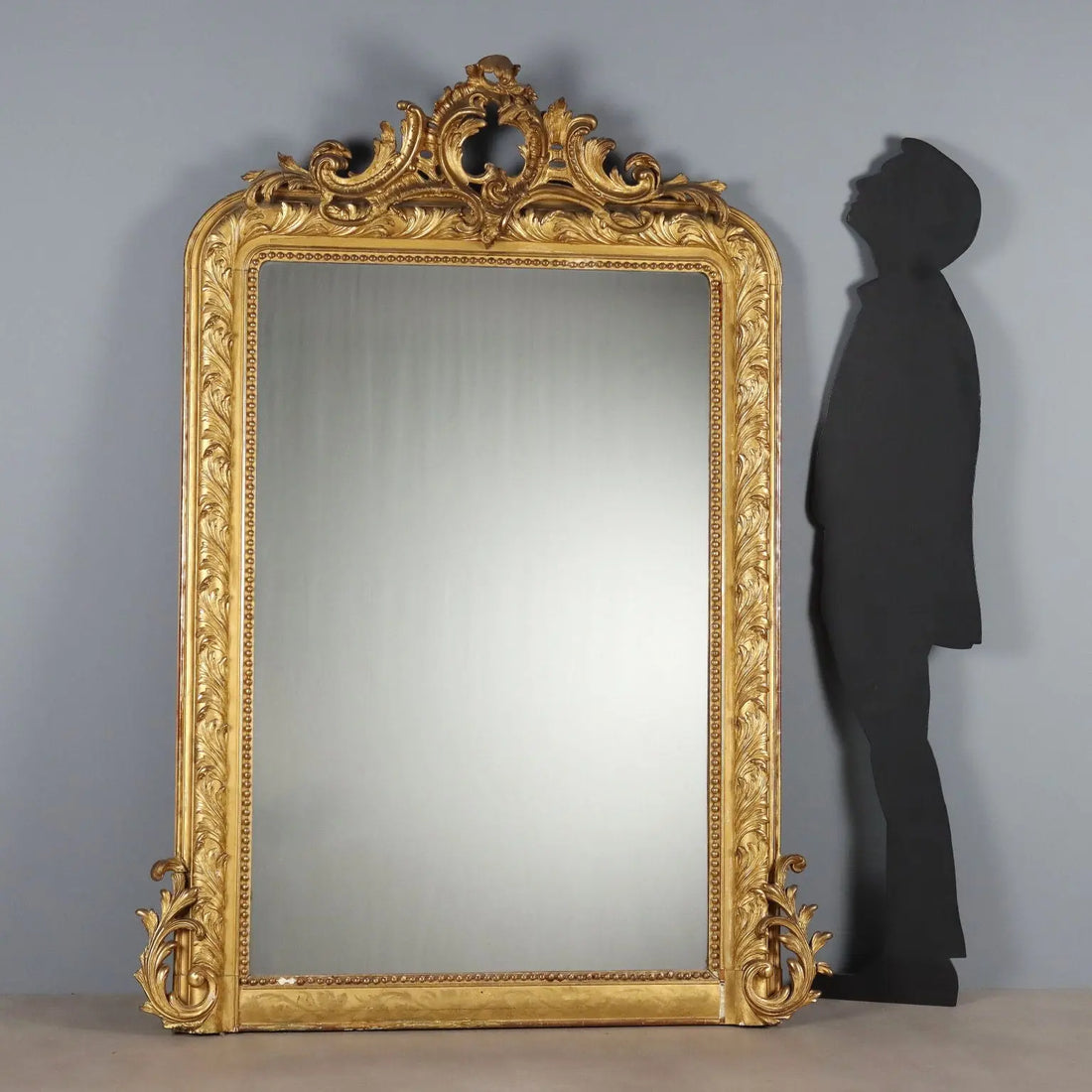 Gilded Eclectic Mirror - Italy 19th Century