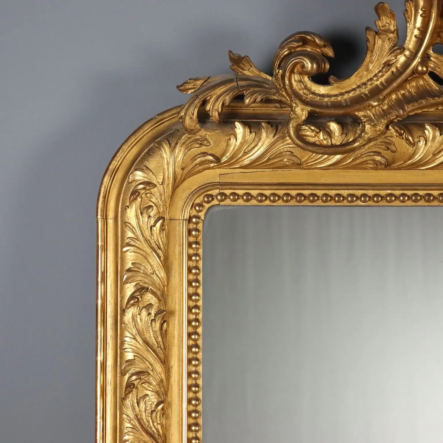 Gilded Eclectic Mirror - Italy 19th Century