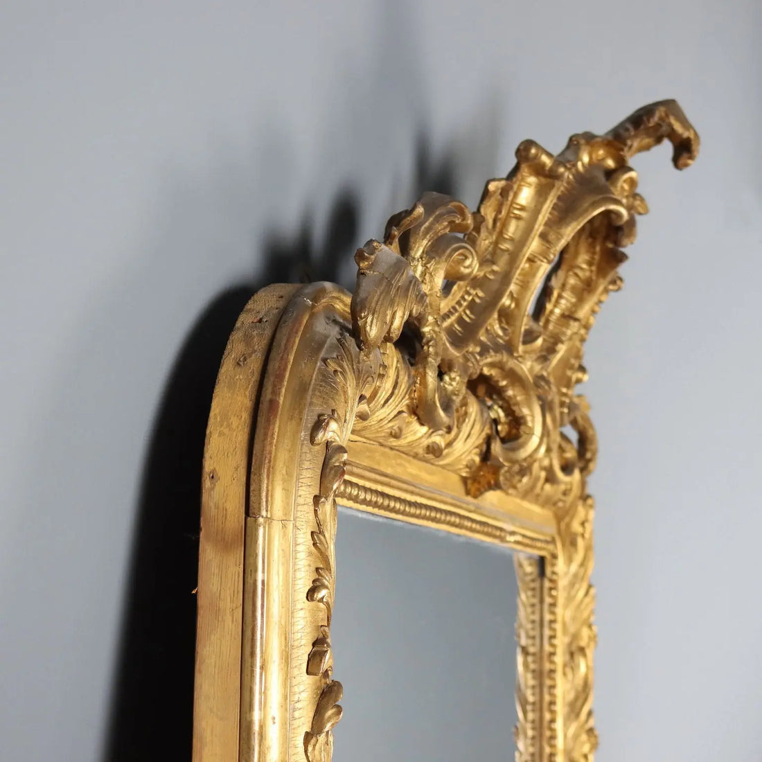 Gilded Eclectic Mirror - Italy 19th Century