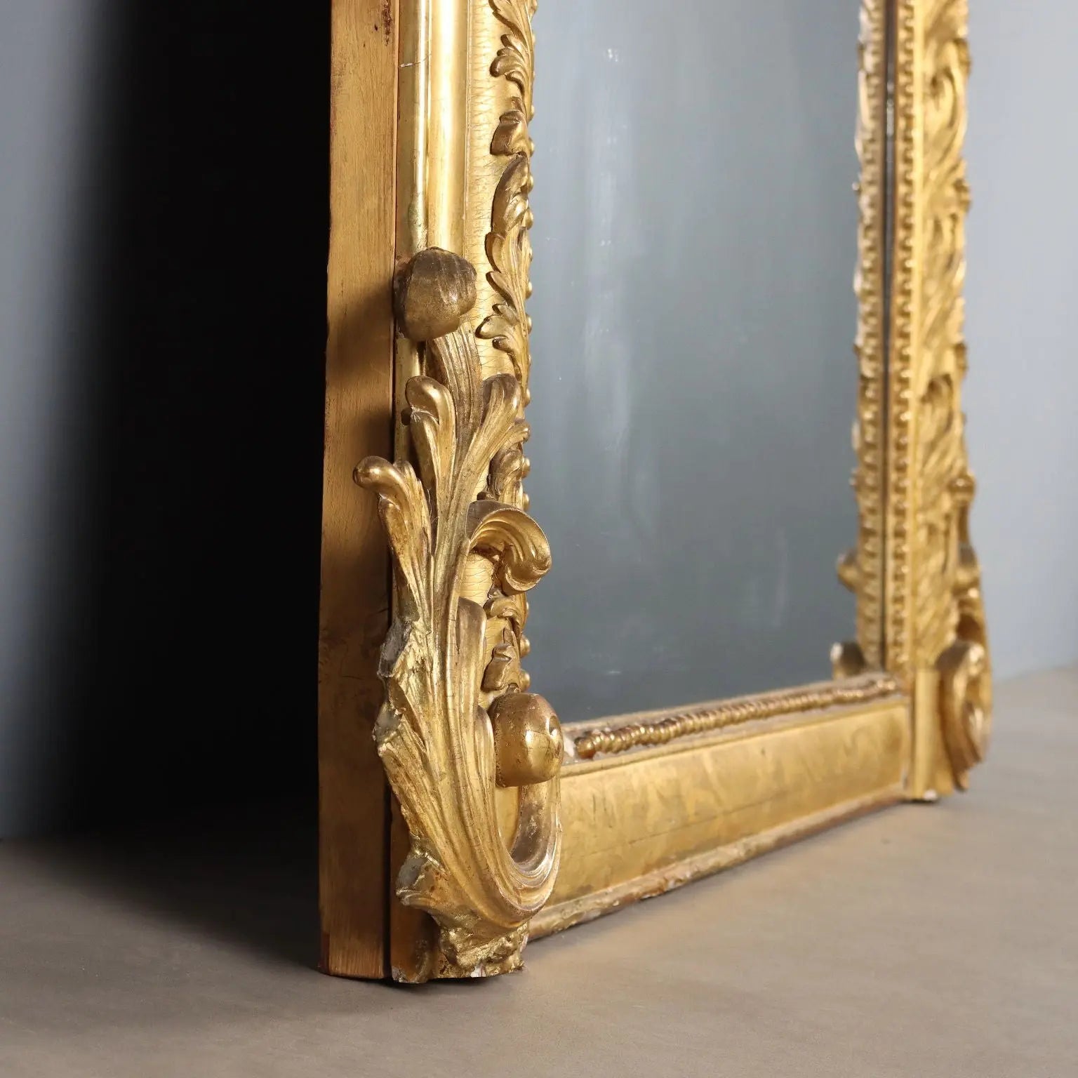 Gilded Eclectic Mirror - Italy 19th Century