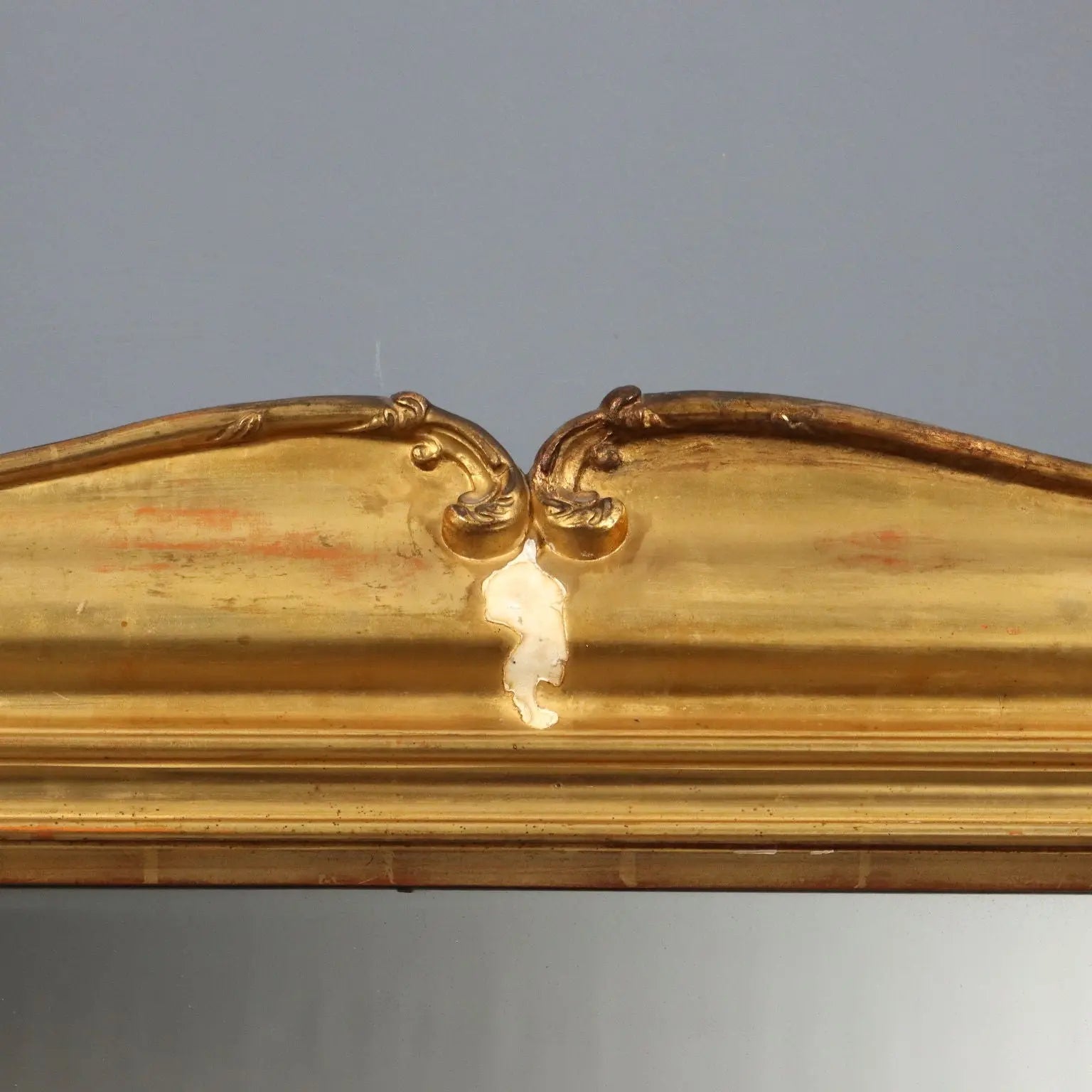 Italian Gilded Wood Mirror - Late 19th Century