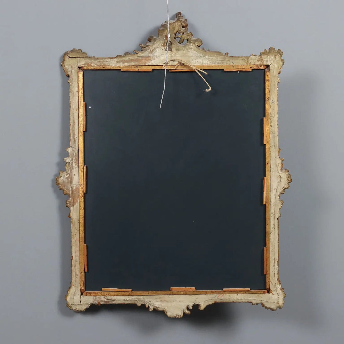 Rococo Mirror with Carved Gilded Frame
