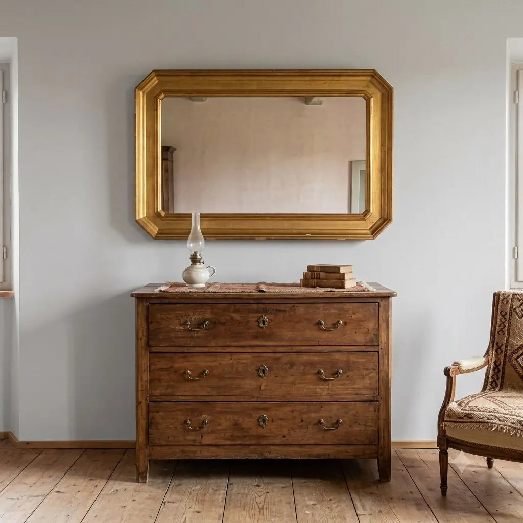 Umbertine Tray Frame in Gilded Fir