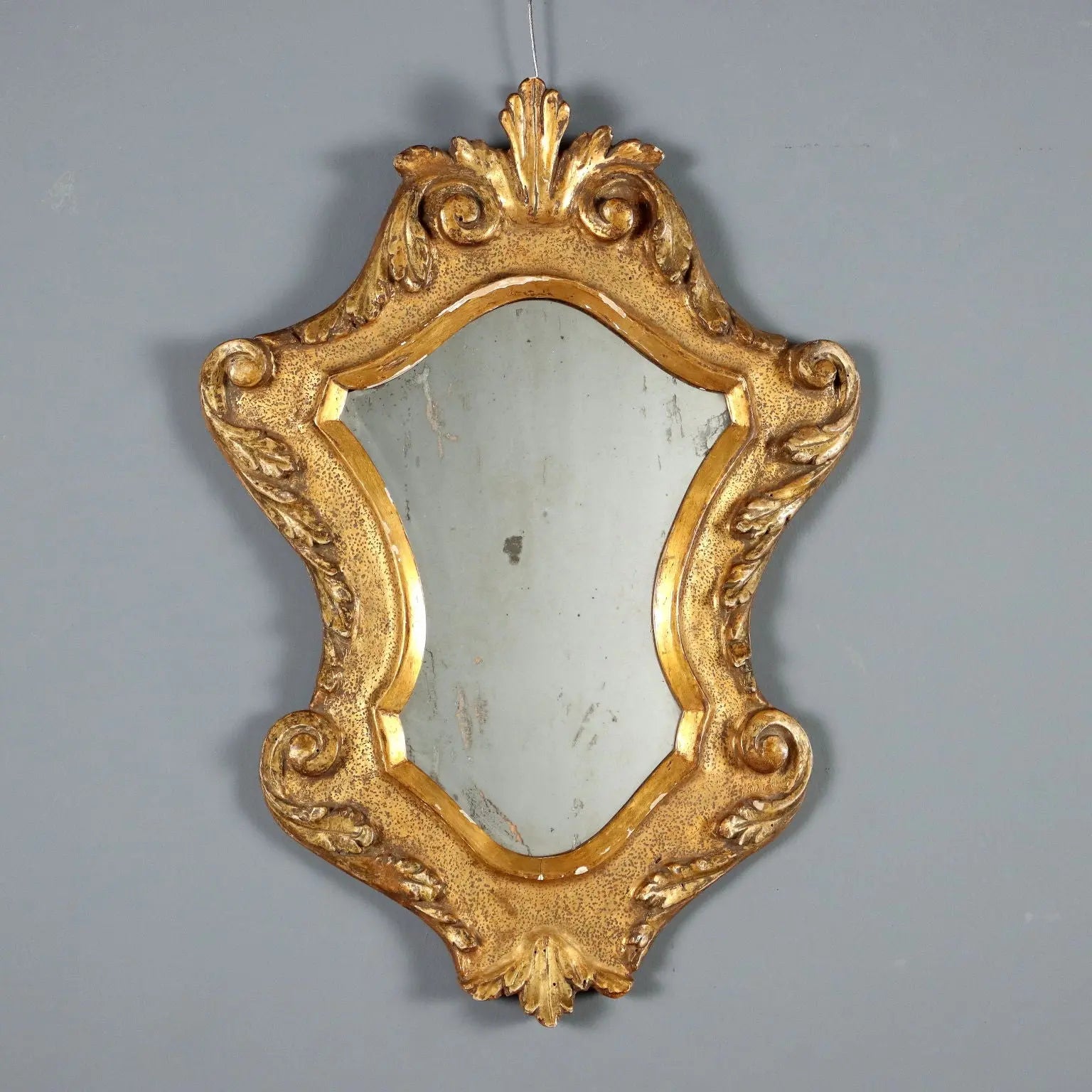 Carved Gilt Mirror - Italy 19th Century