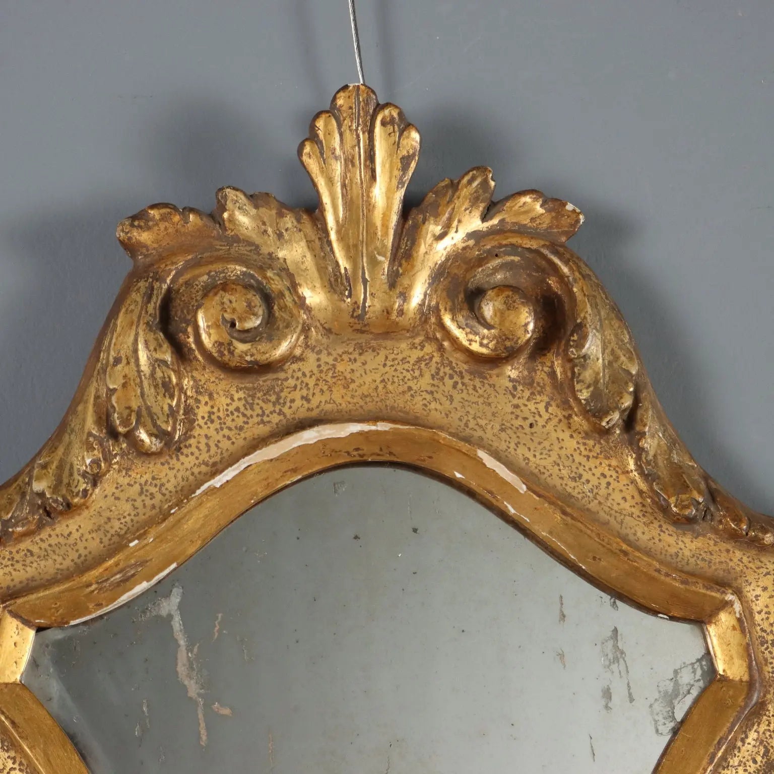 Carved Gilt Mirror - Italy 19th Century