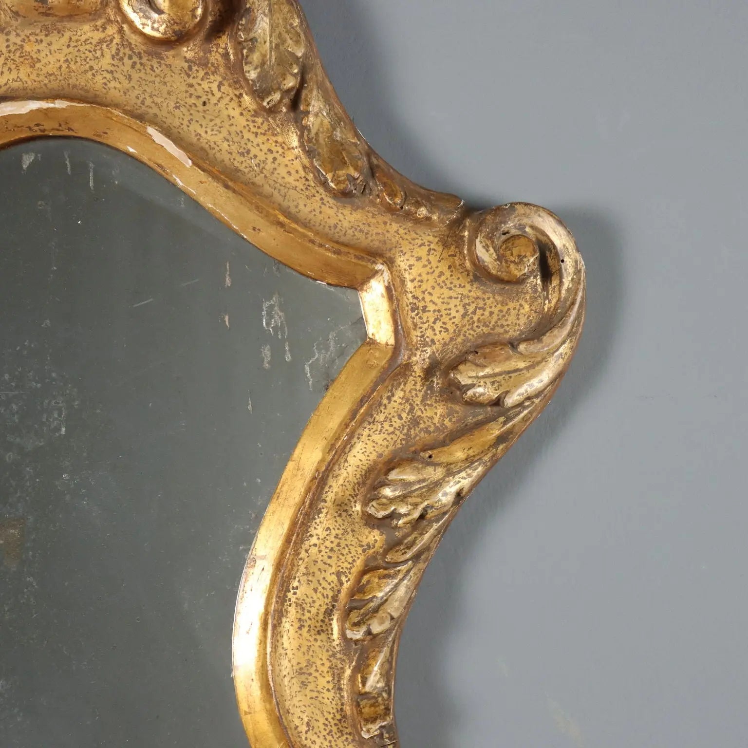 Carved Gilt Mirror - Italy 19th Century
