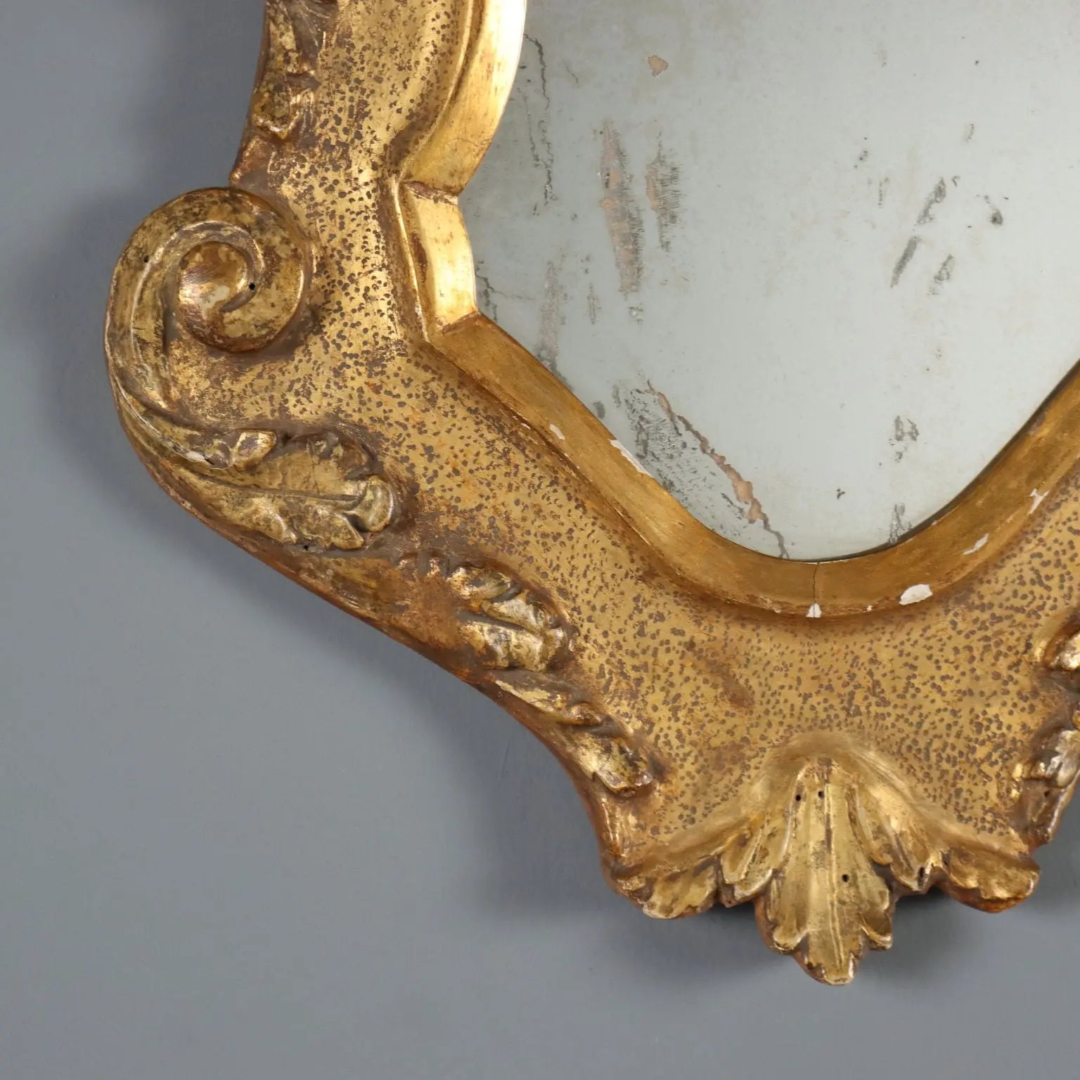 Carved Gilt Mirror - Italy 19th Century
