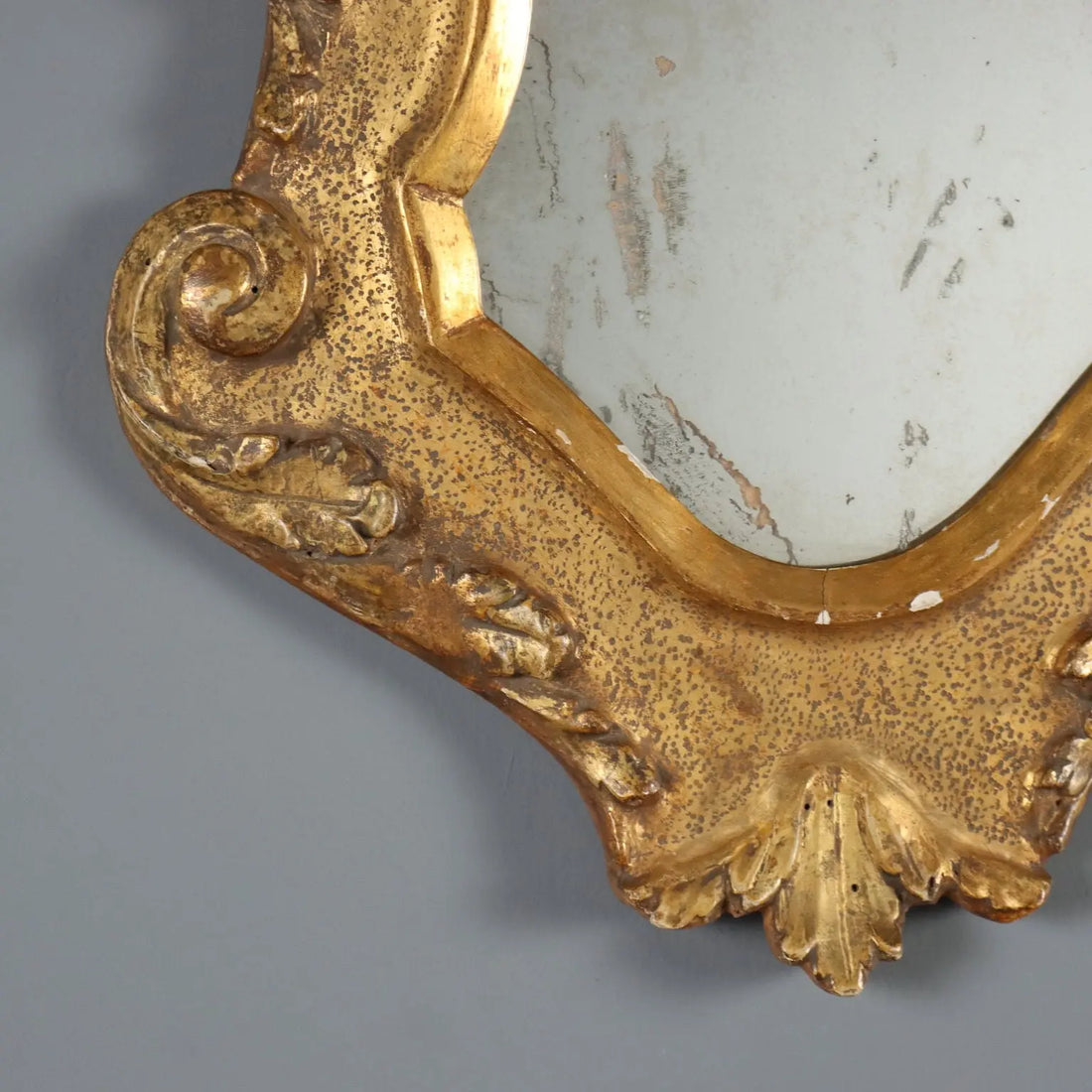 Carved Gilt Mirror - Italy 19th Century