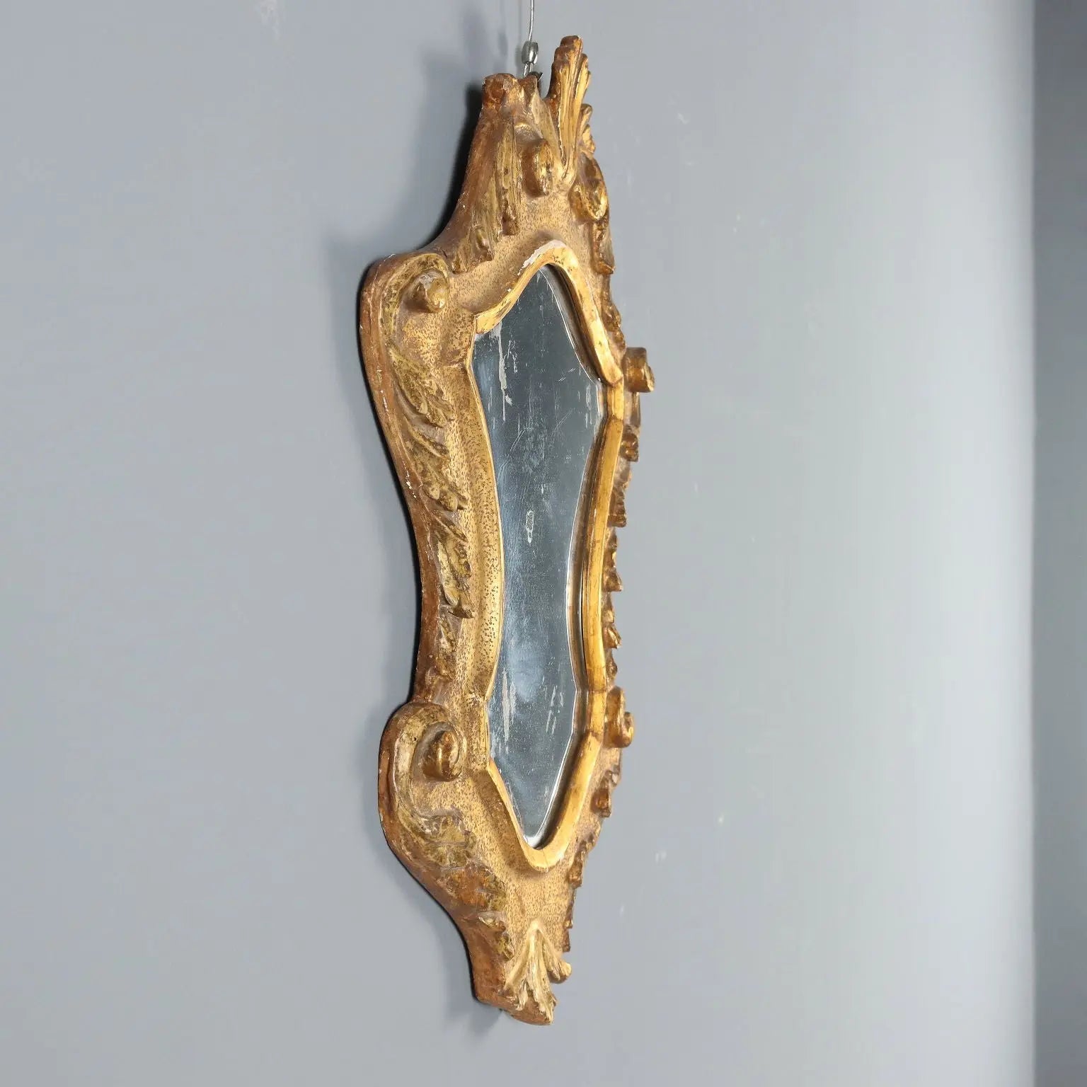 Carved Gilt Mirror - Italy 19th Century