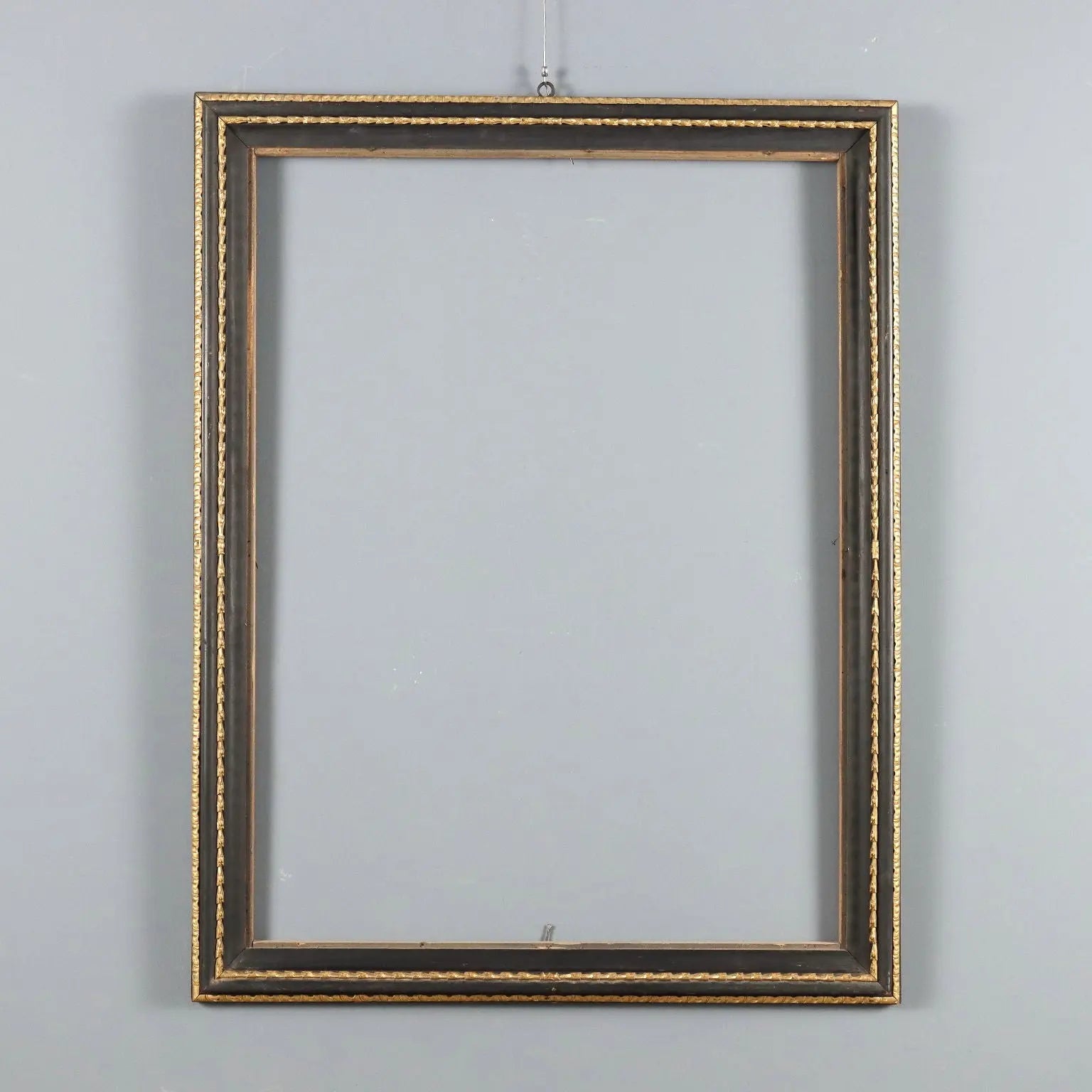 Antique Neoclassical Frame Ebony Painted Wood XVIII Century - Central Italy, Late XVIII Century | Antiques | Mirrors & Frames