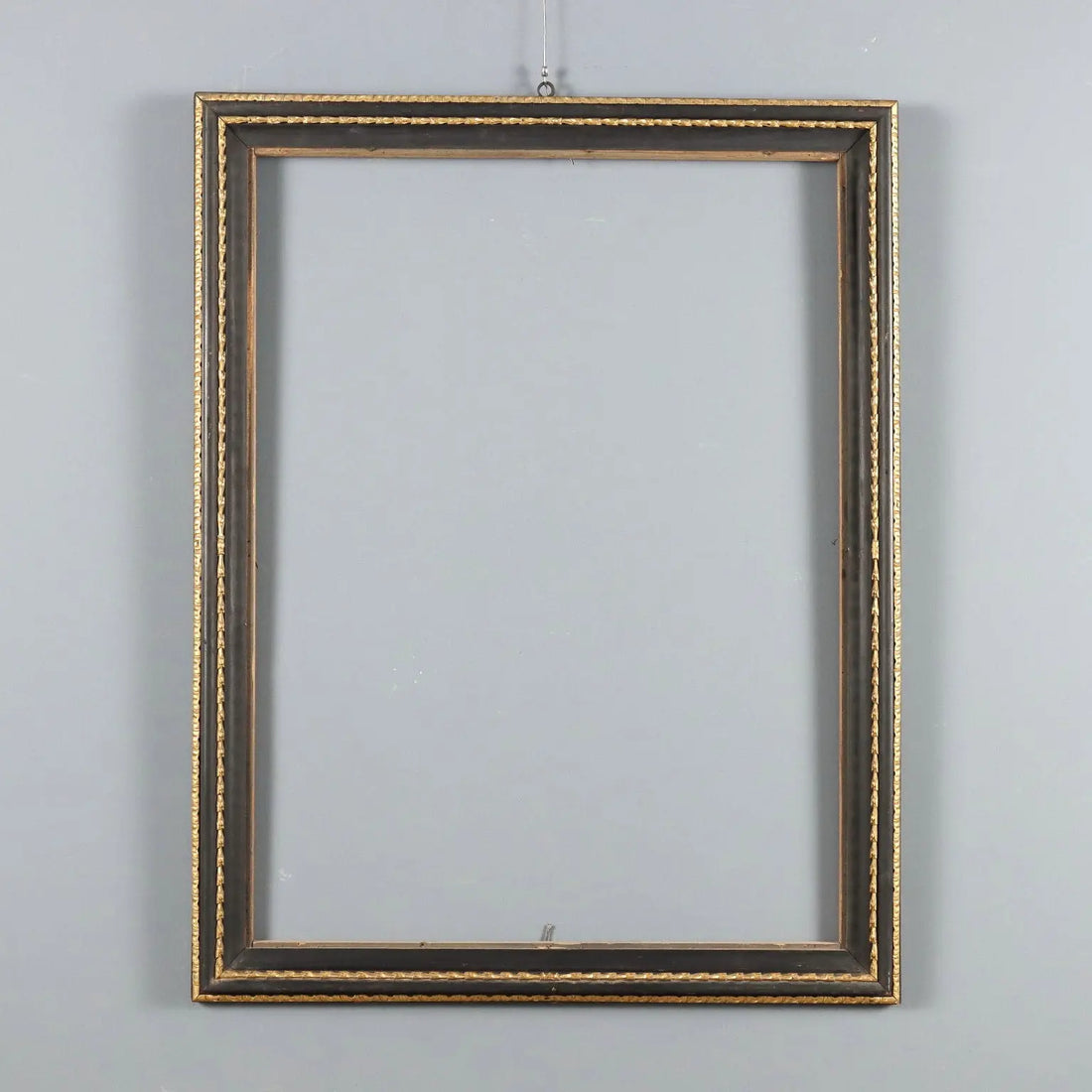 Antique Neoclassical Frame Ebony Painted Wood XVIII Century - Central Italy, Late XVIII Century | Antiques | Mirrors & Frames
