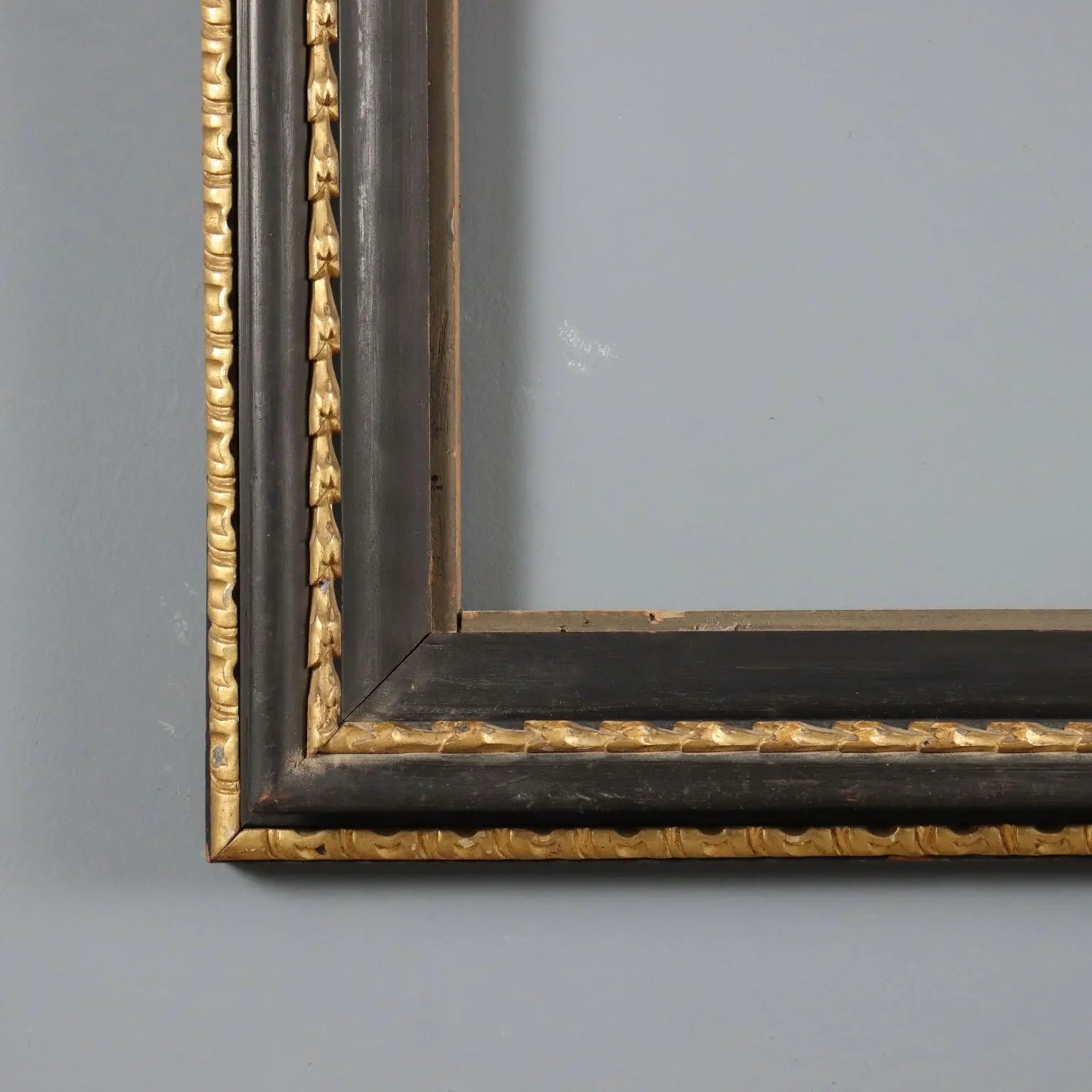 Antique Neoclassical Frame Ebony Painted Wood XVIII Century - Central Italy, Late XVIII Century | Antiques | Mirrors & Frames