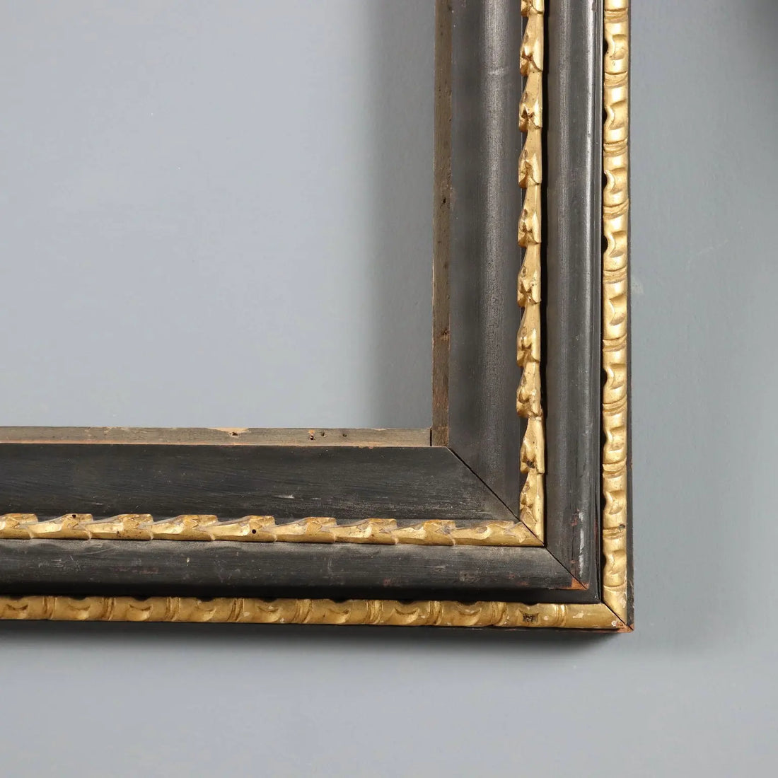 Antique Neoclassical Frame Ebony Painted Wood XVIII Century - Central Italy, Late XVIII Century | Antiques | Mirrors & Frames