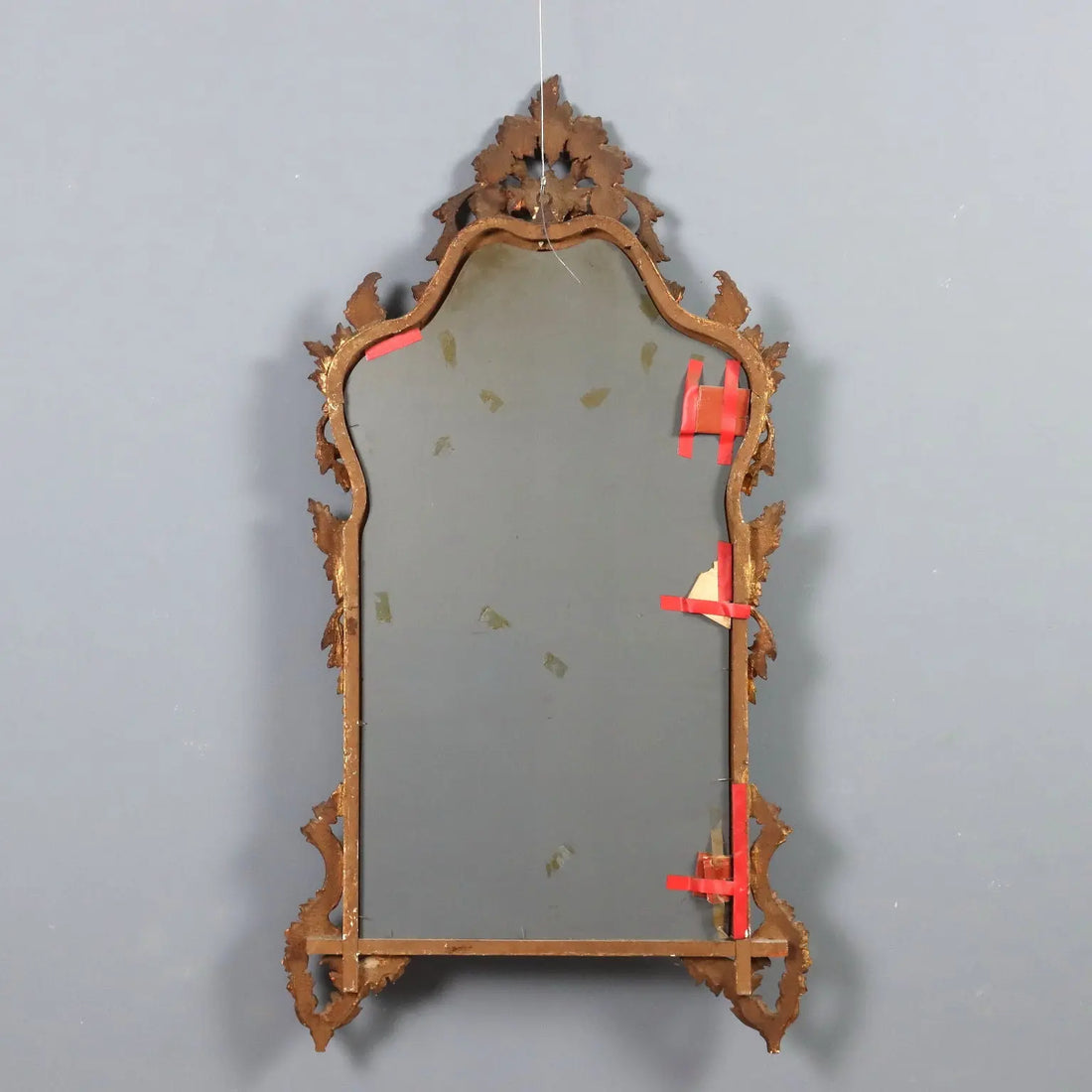 Antique Mirror Carved Gilded Wood Italy XX Century - Lombardy, XX Century | Antiques | Mirrors & Frames