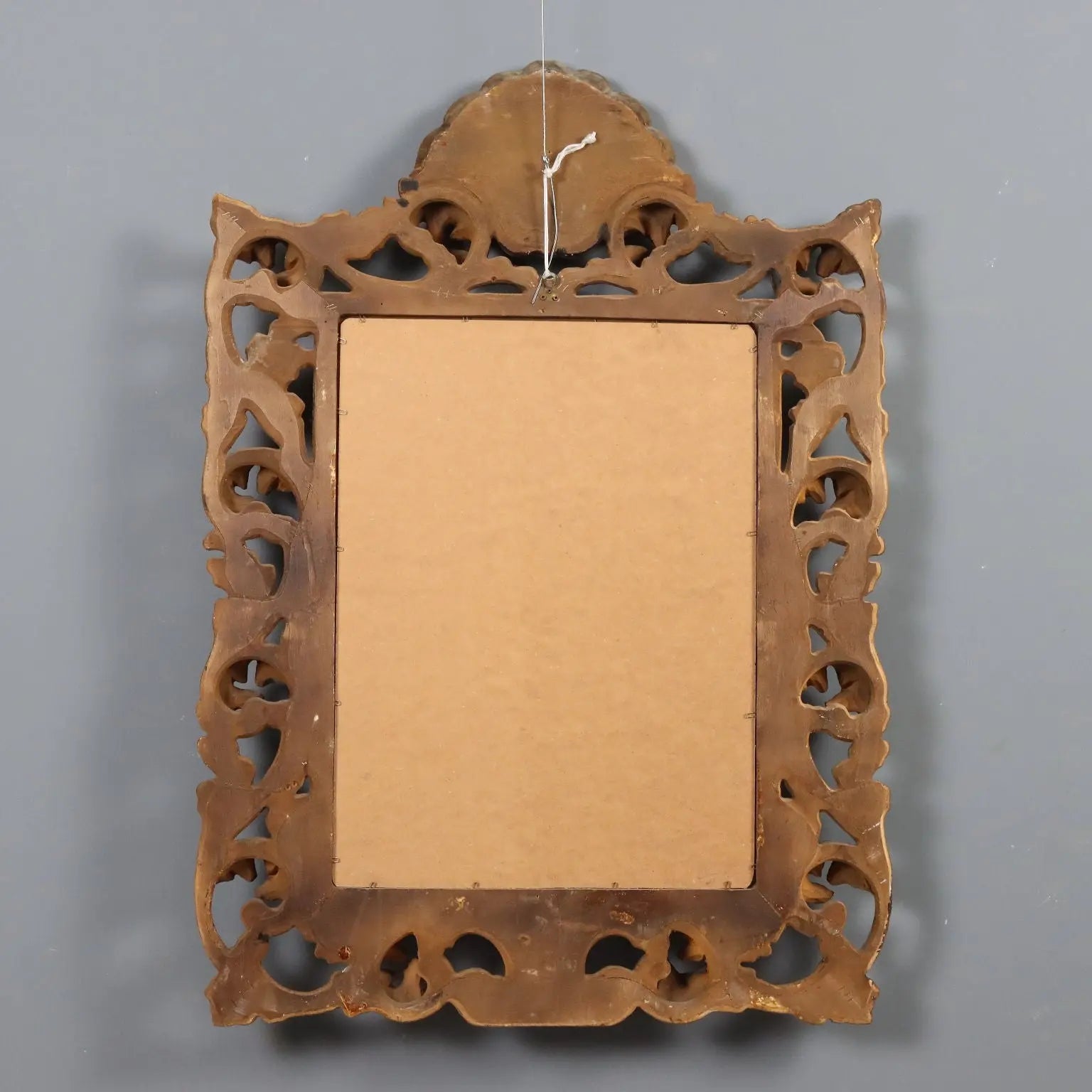 Antique Mirror Baroque Style Carved Wood Italy XX Century - Italy, XX Century | Antiques | Mirrors & Frames