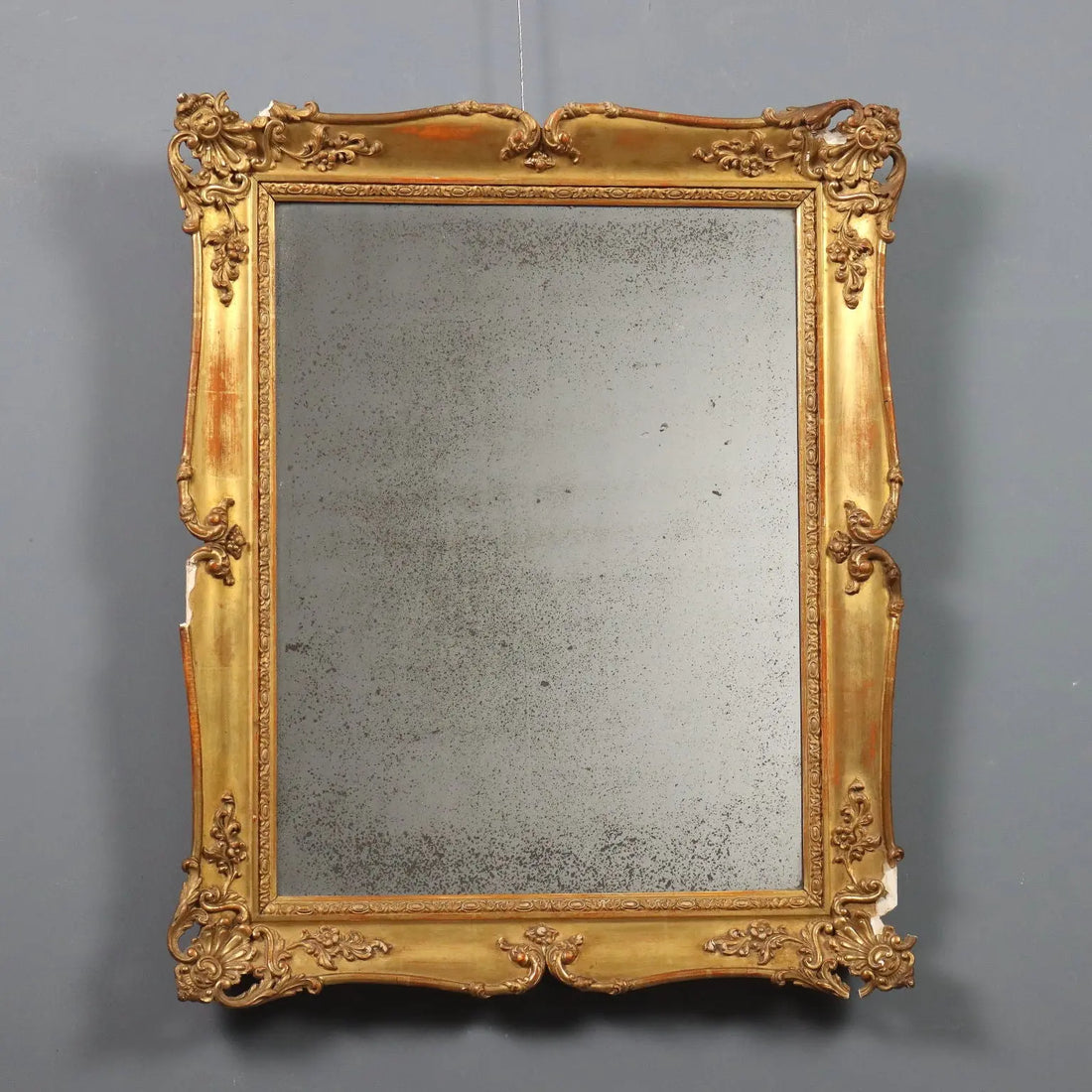 Anrique Mirror Carved Wood Italy XIX Century - France, Mid XIX Century | Antiques | Mirrors & Frames