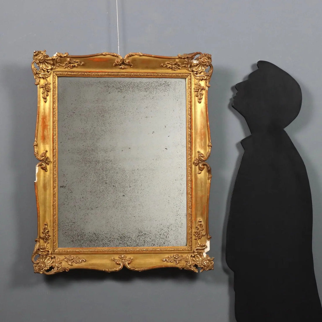 Anrique Mirror Carved Wood Italy XIX Century - France, Mid XIX Century | Antiques | Mirrors & Frames